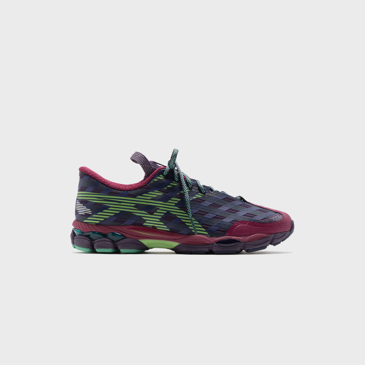 ASICS US8-S GEL-SJ33 - Deep Plum / Fresh Grass