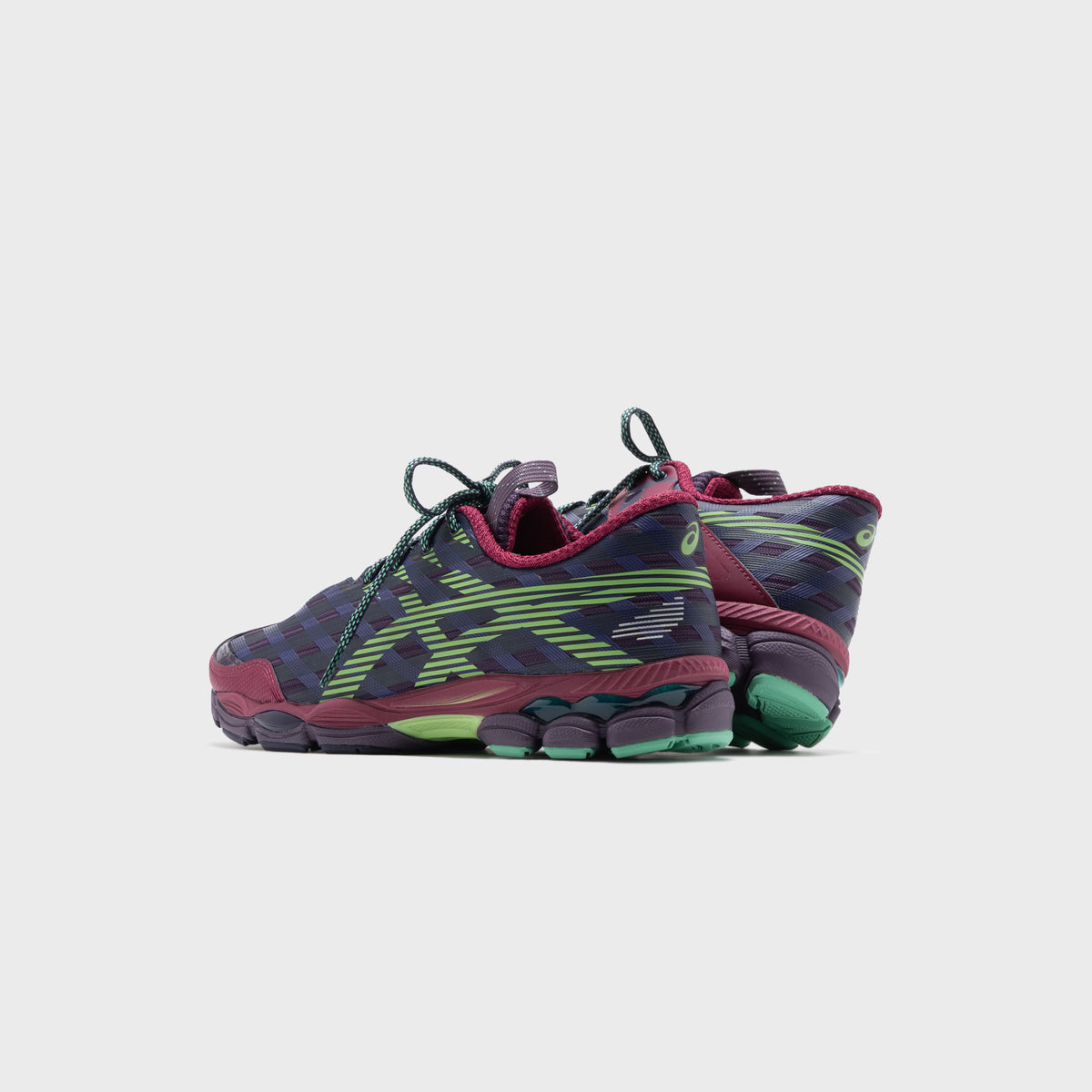 ASICS US8-S GEL-SJ33 - Deep Plum / Fresh Grass