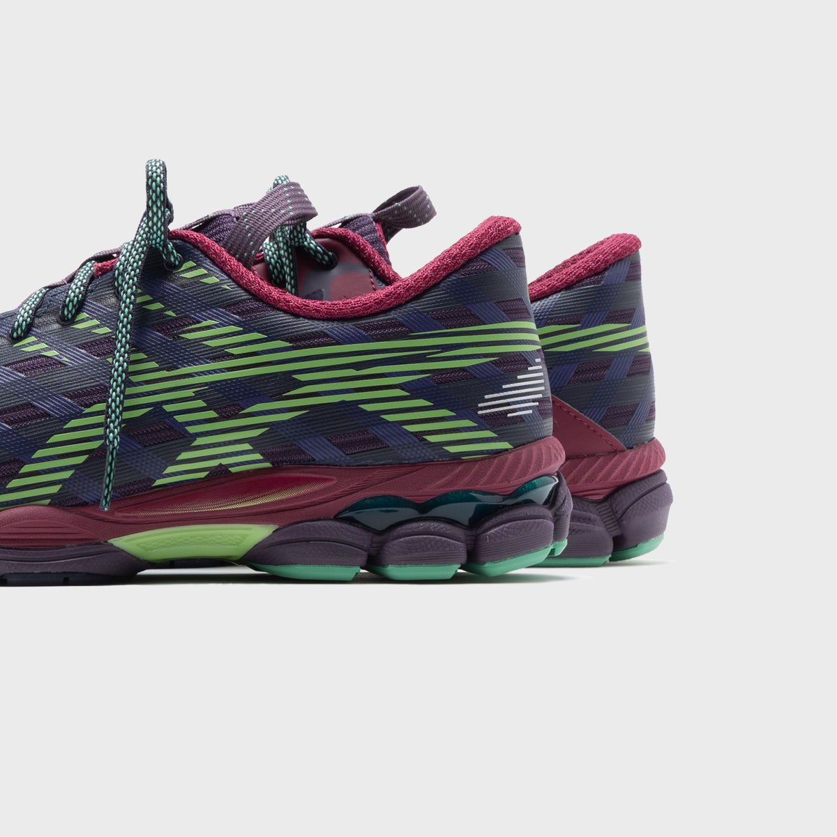 ASICS US8-S GEL-SJ33 - Deep Plum / Fresh Grass