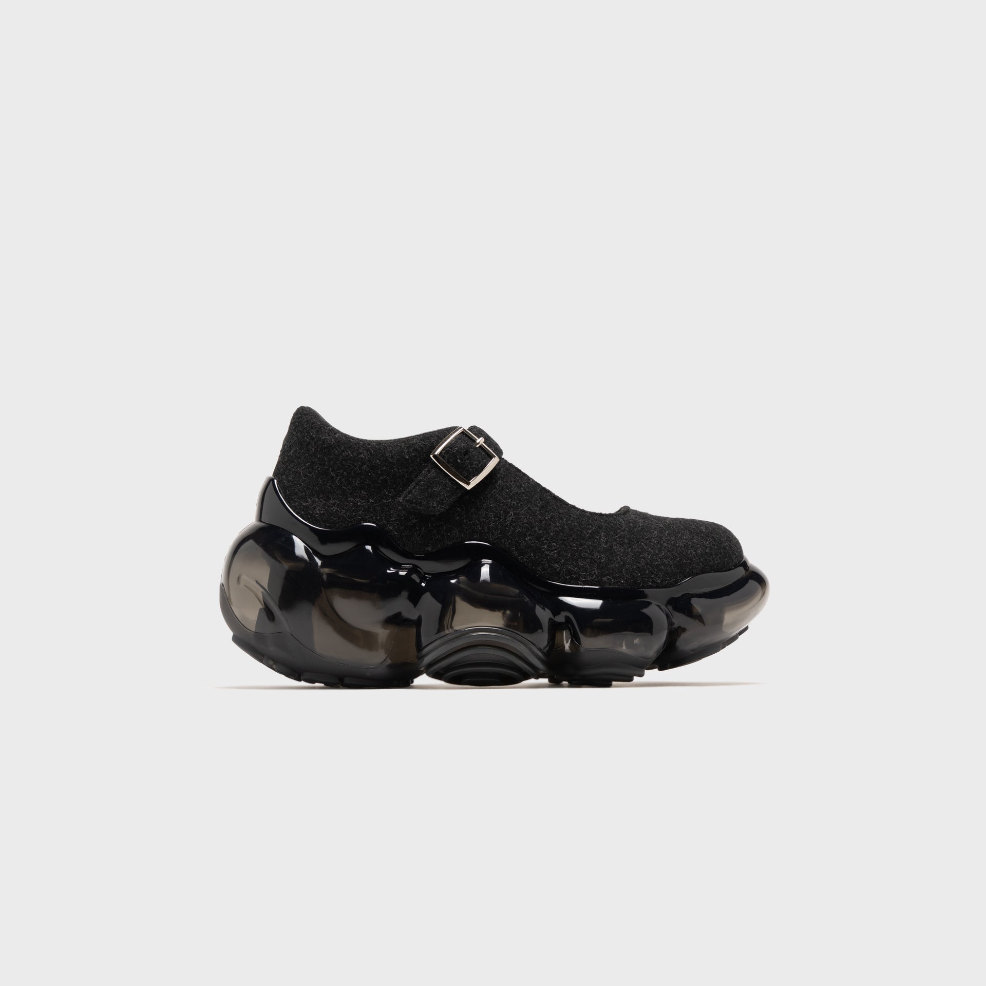 Grounds Moopie Felt Pebble - Black Felt / Black