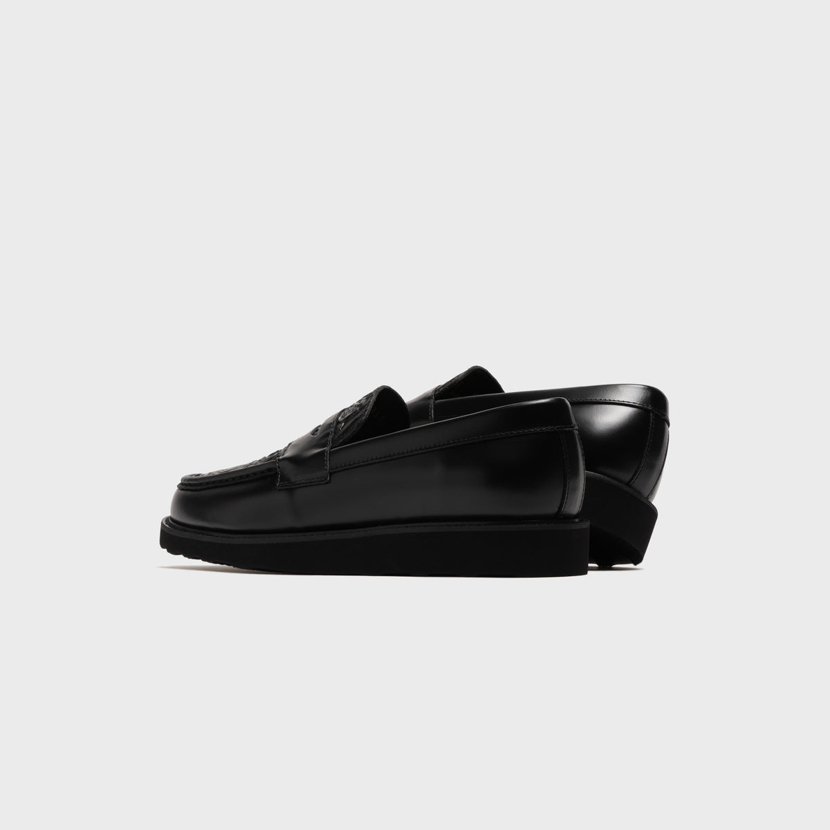CAMINANDO Embossed Loafer - Black