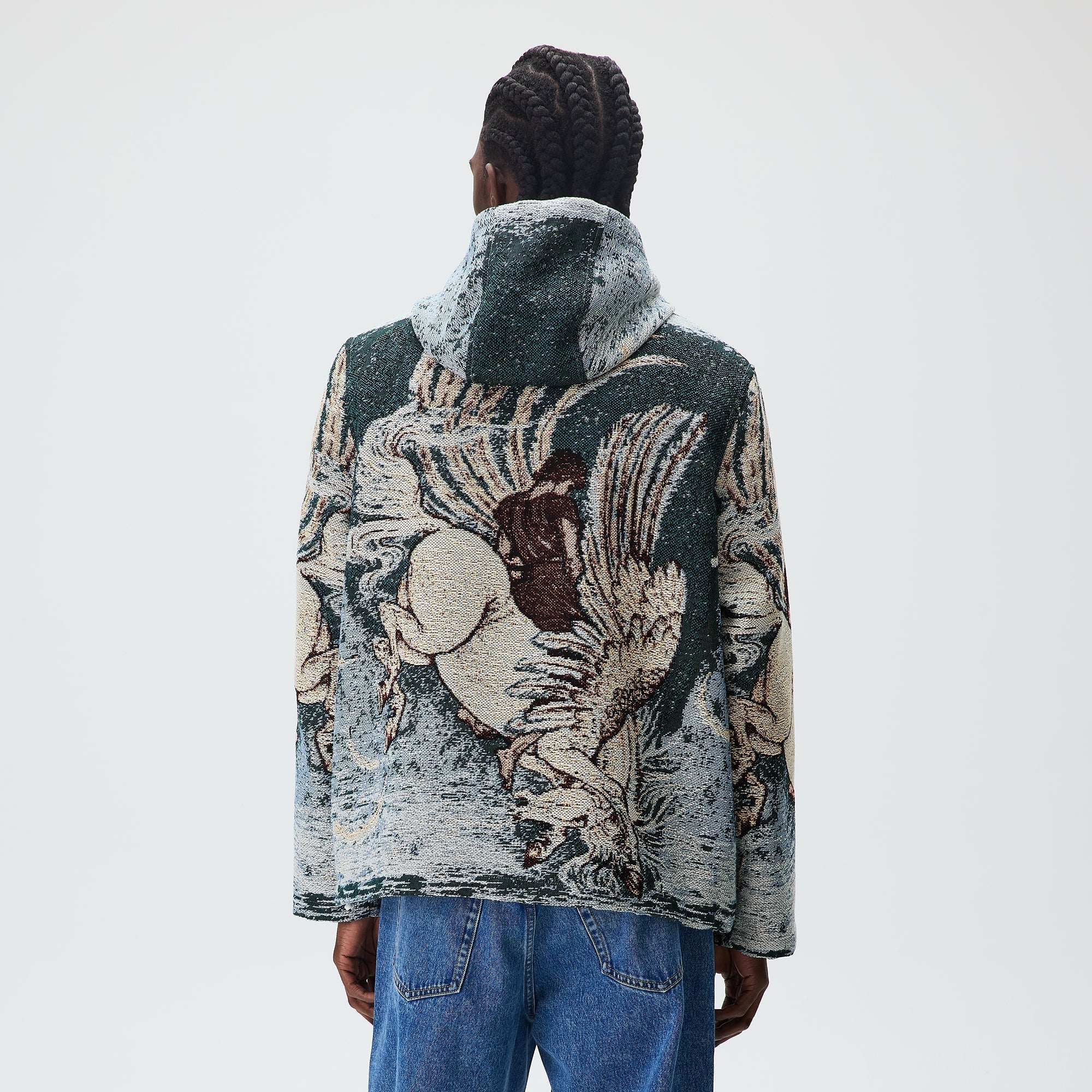 Kith Braden Tapestry Full Zip Hoodie - Waffle – Kith Japan