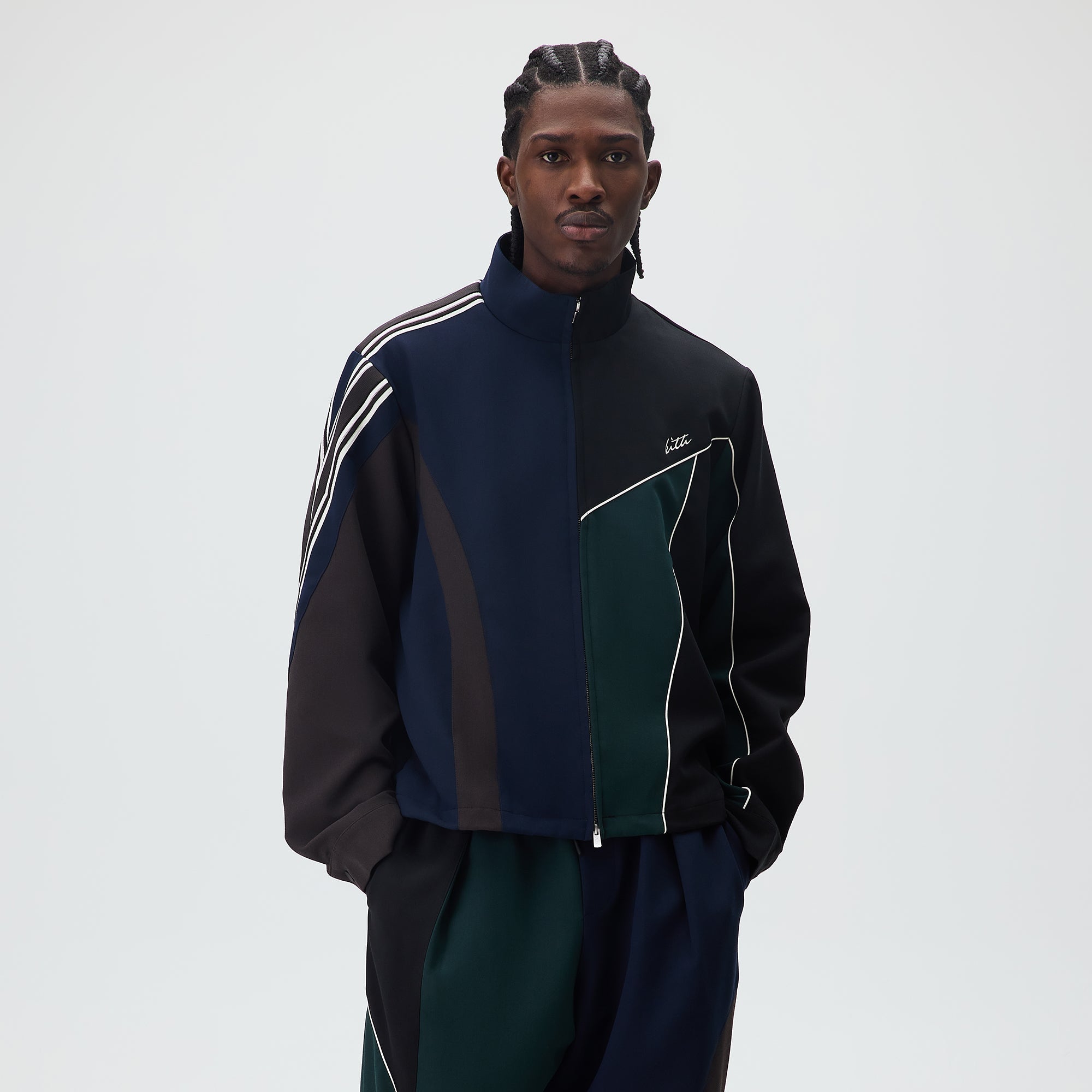 Kith Combo Madison Track Jacket - Nocturnal – Kith Japan