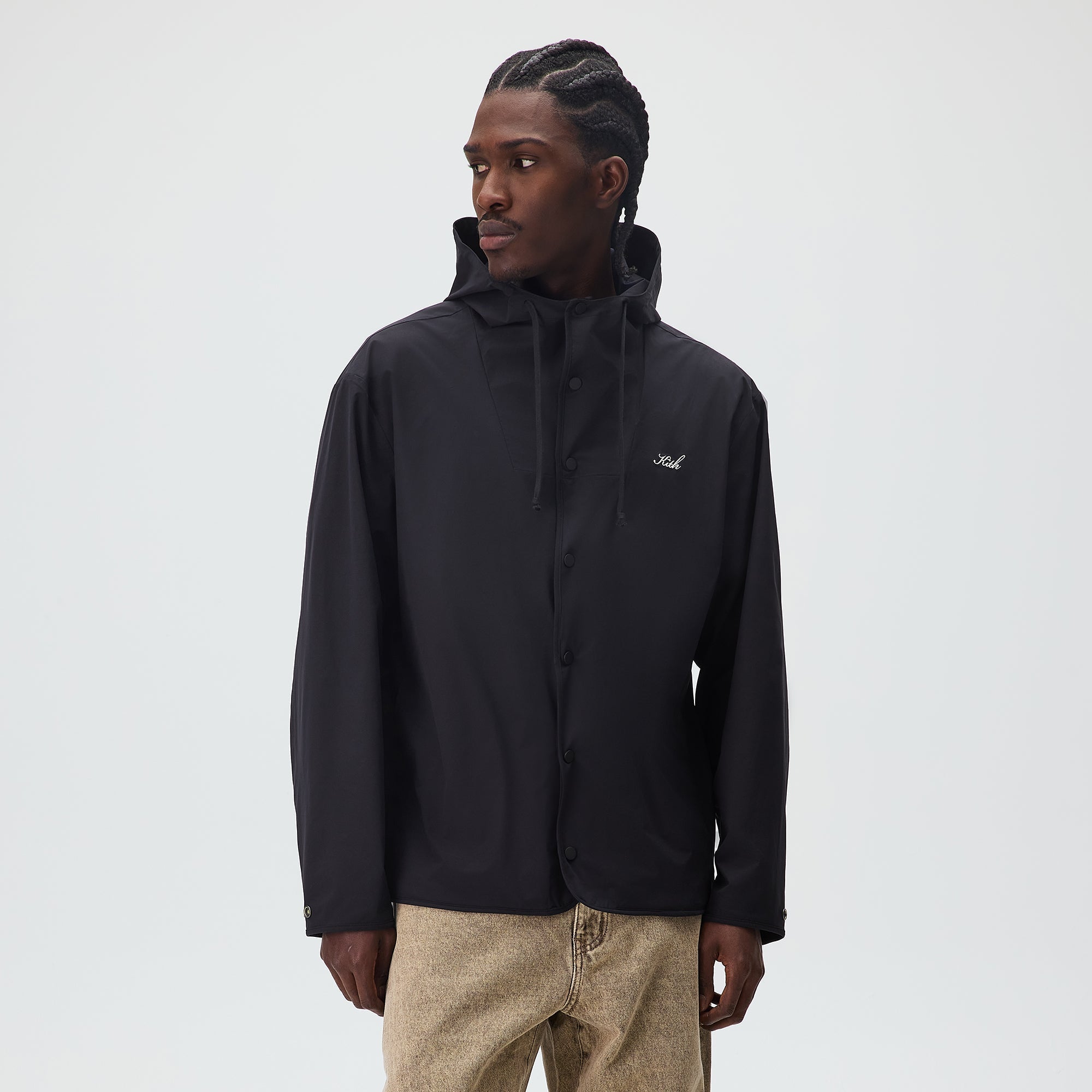 KITH ナイロンジャケット K-Tech Kith Nylon Bolt Shell Jacket Black