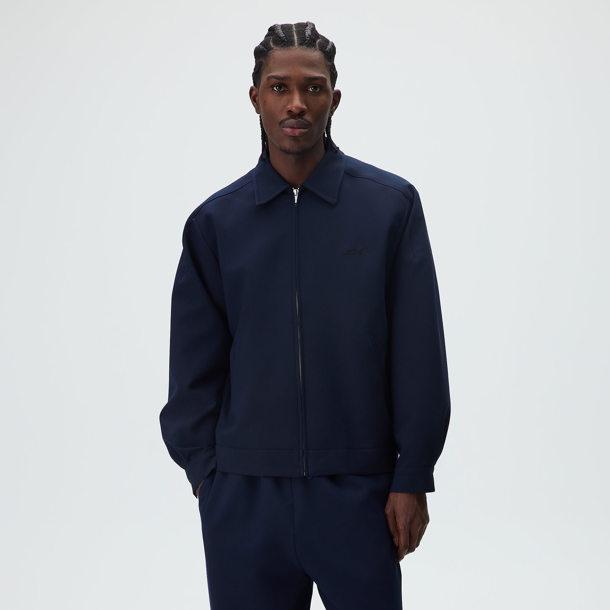 Kith Midweight Double Weave Huron Jacket - Nocturnal – Kith Japan