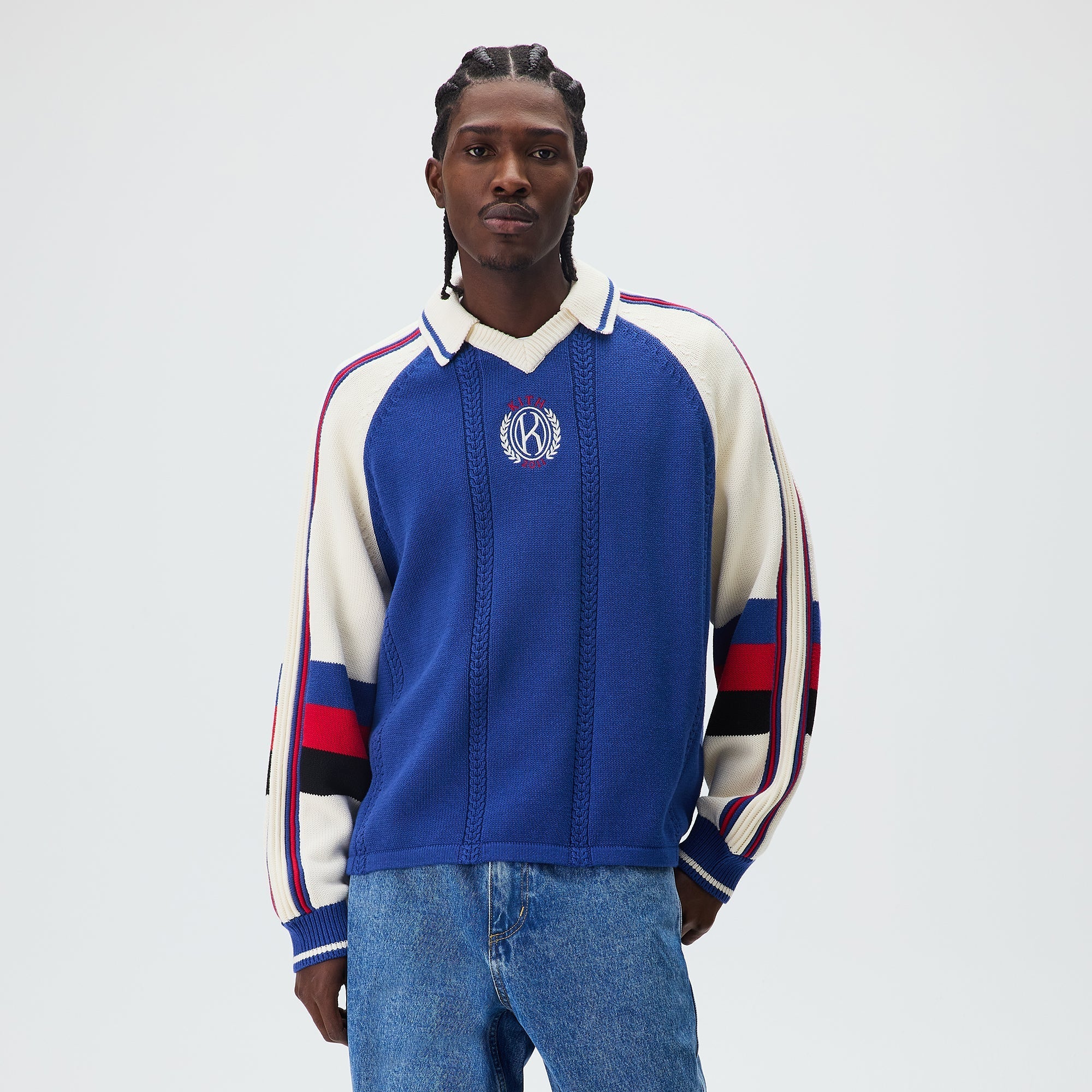 正規品 KITH キス ライアンケーブルニット スウェットシャツ Kith Japan