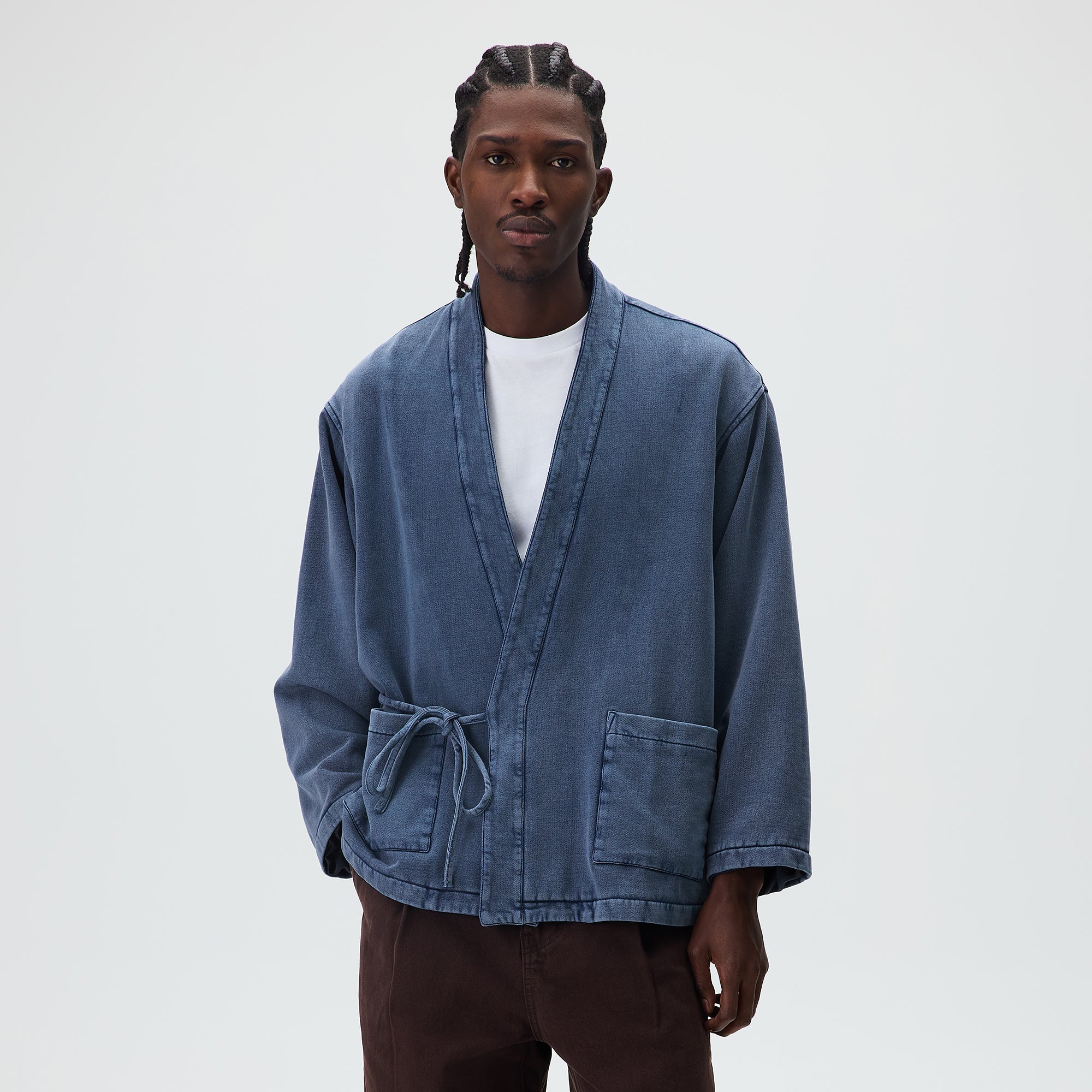 Kith Indigo Fleece Karter Gi Jacket - Vast – Kith Japan