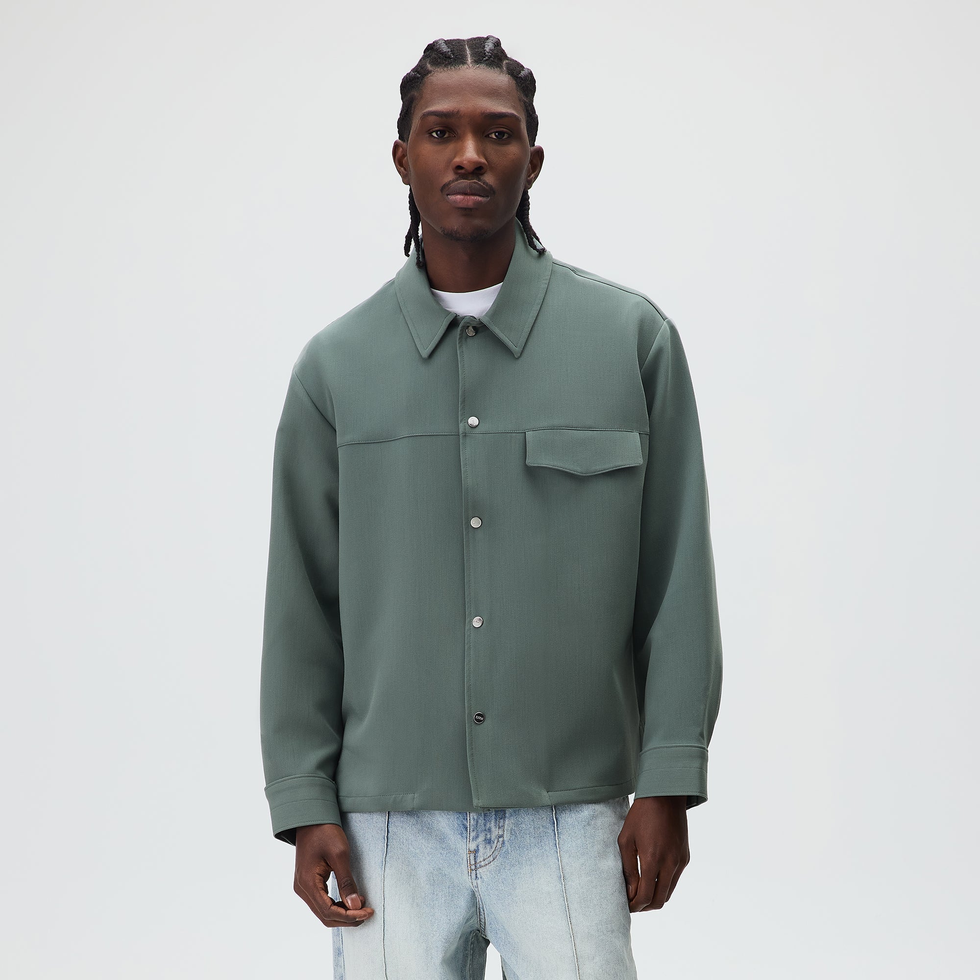 Kith Midweight Double Weave Montague Shirt - Court – Kith Japan