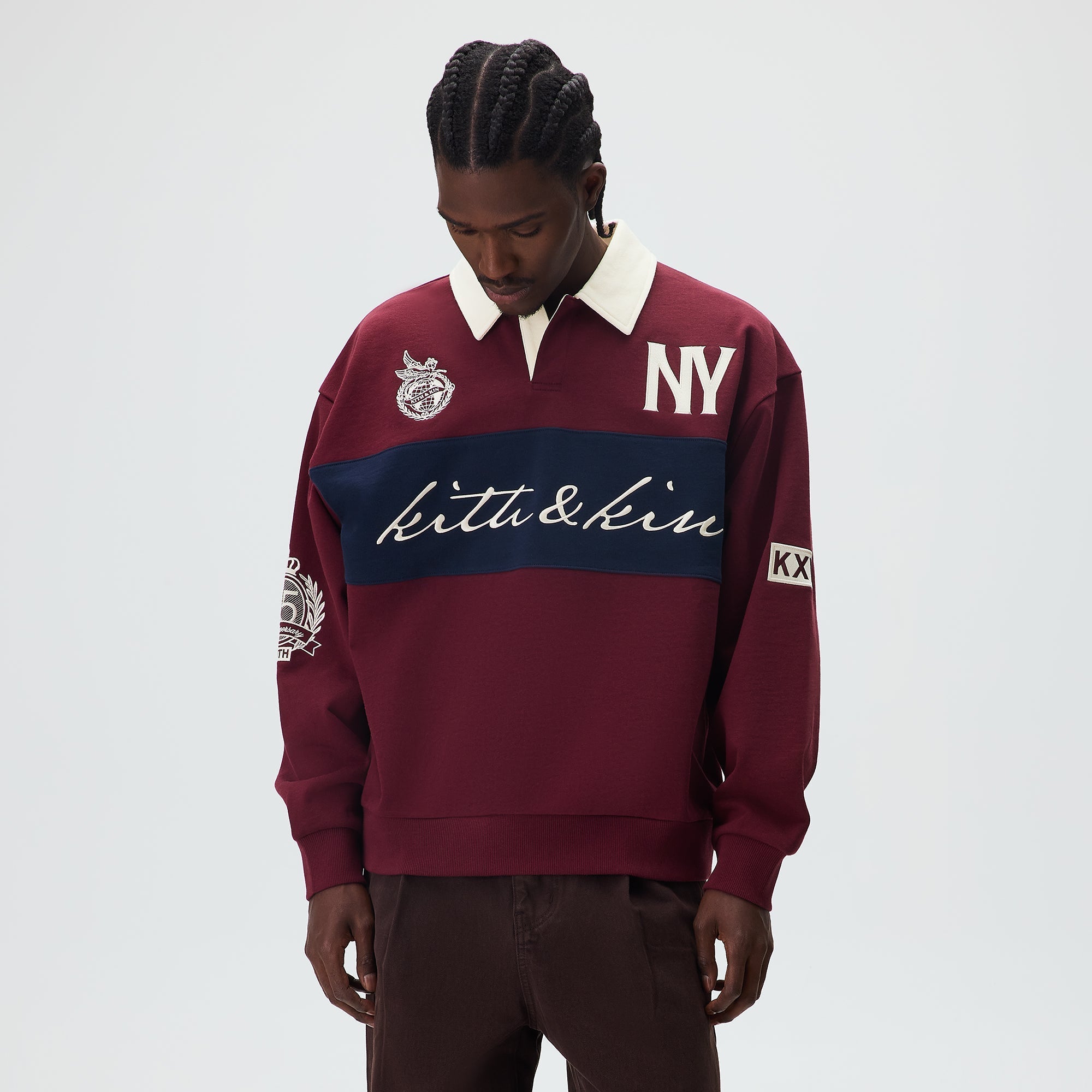 Kith Autograph Nelson Rugby Pullover - Magma – Kith Japan