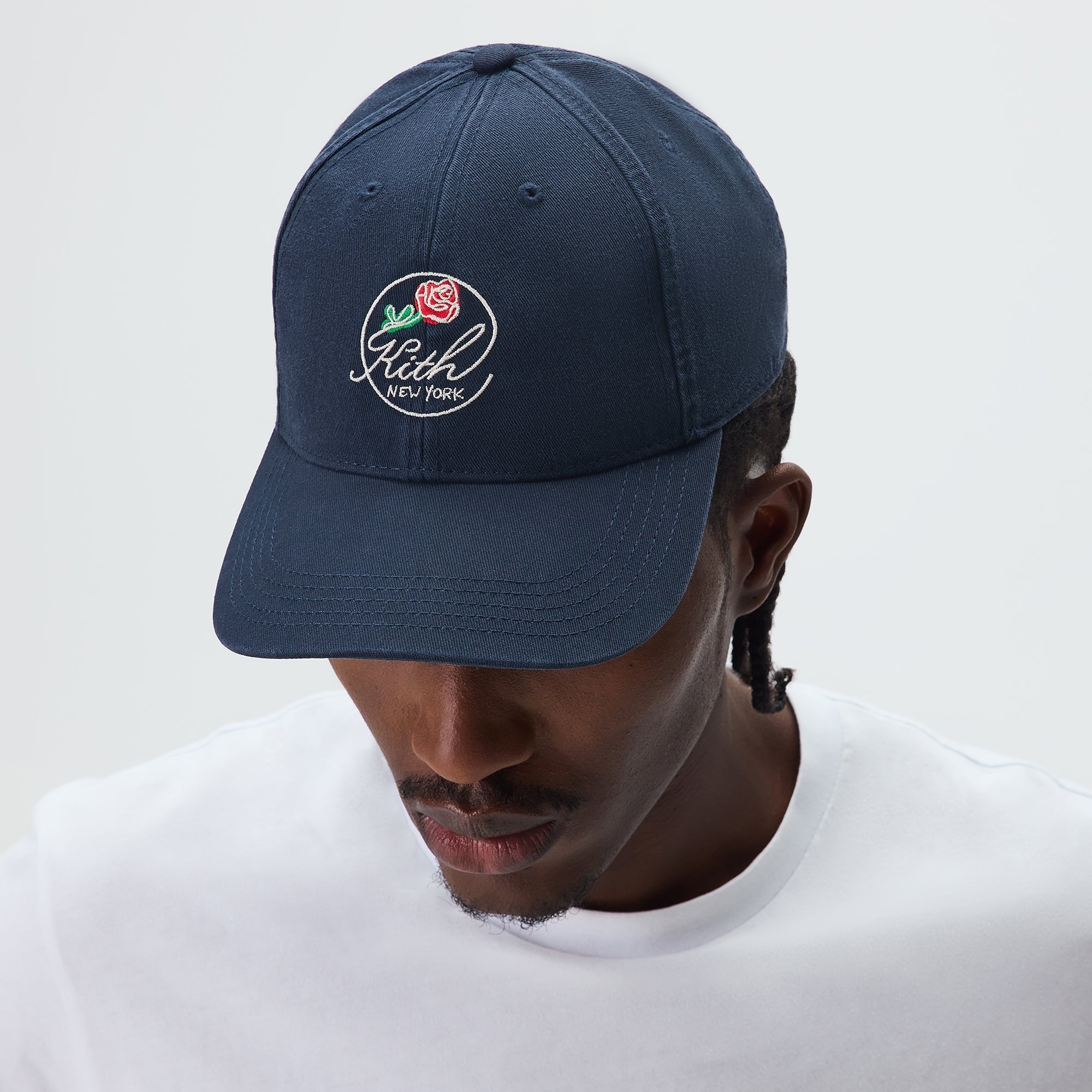 Kith Washed Twill Aaron Classic Cap - Nocturnal – Kith Japan