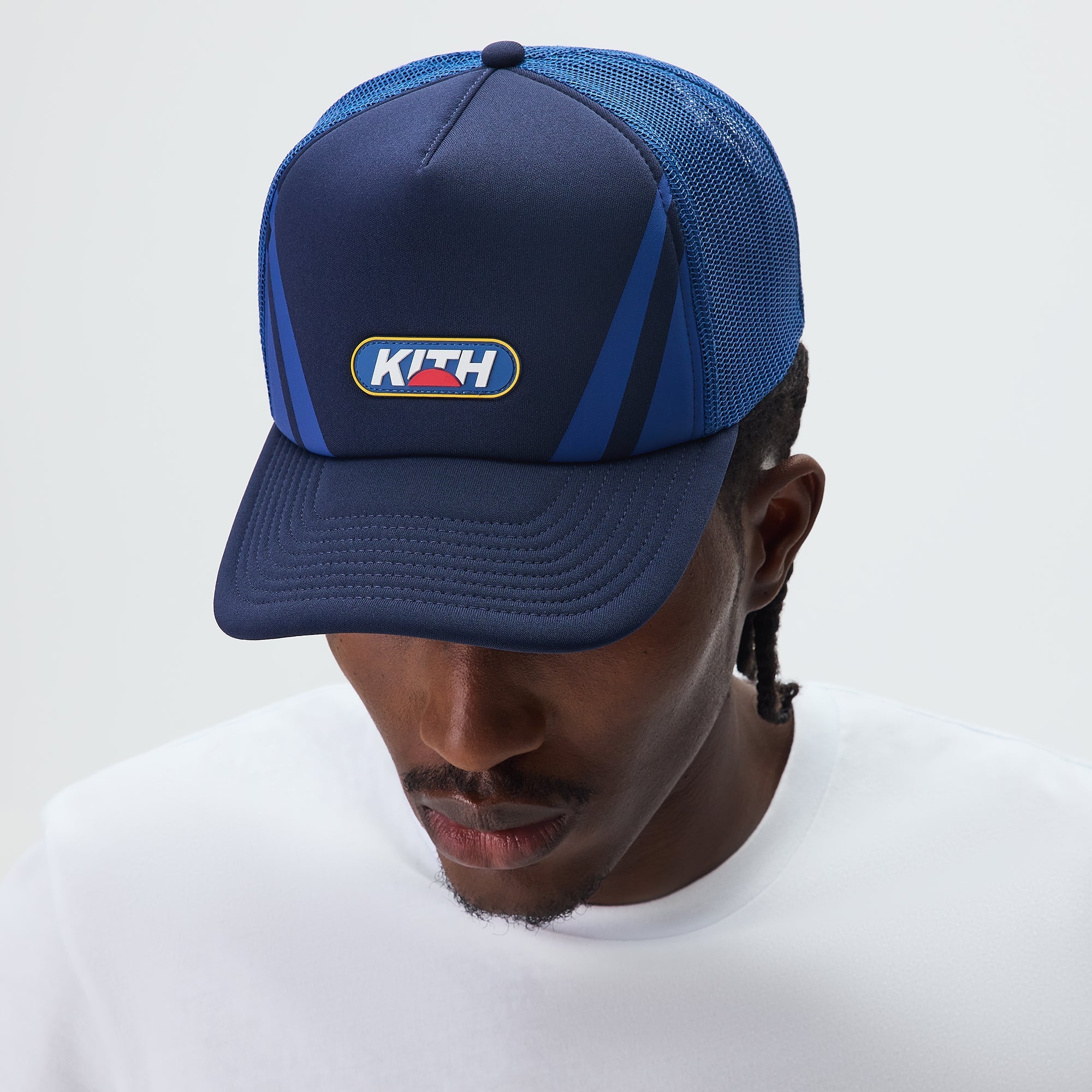 Kith Polyester Foam Nolan Trucker Hat - Nocturnal – Kith Japan