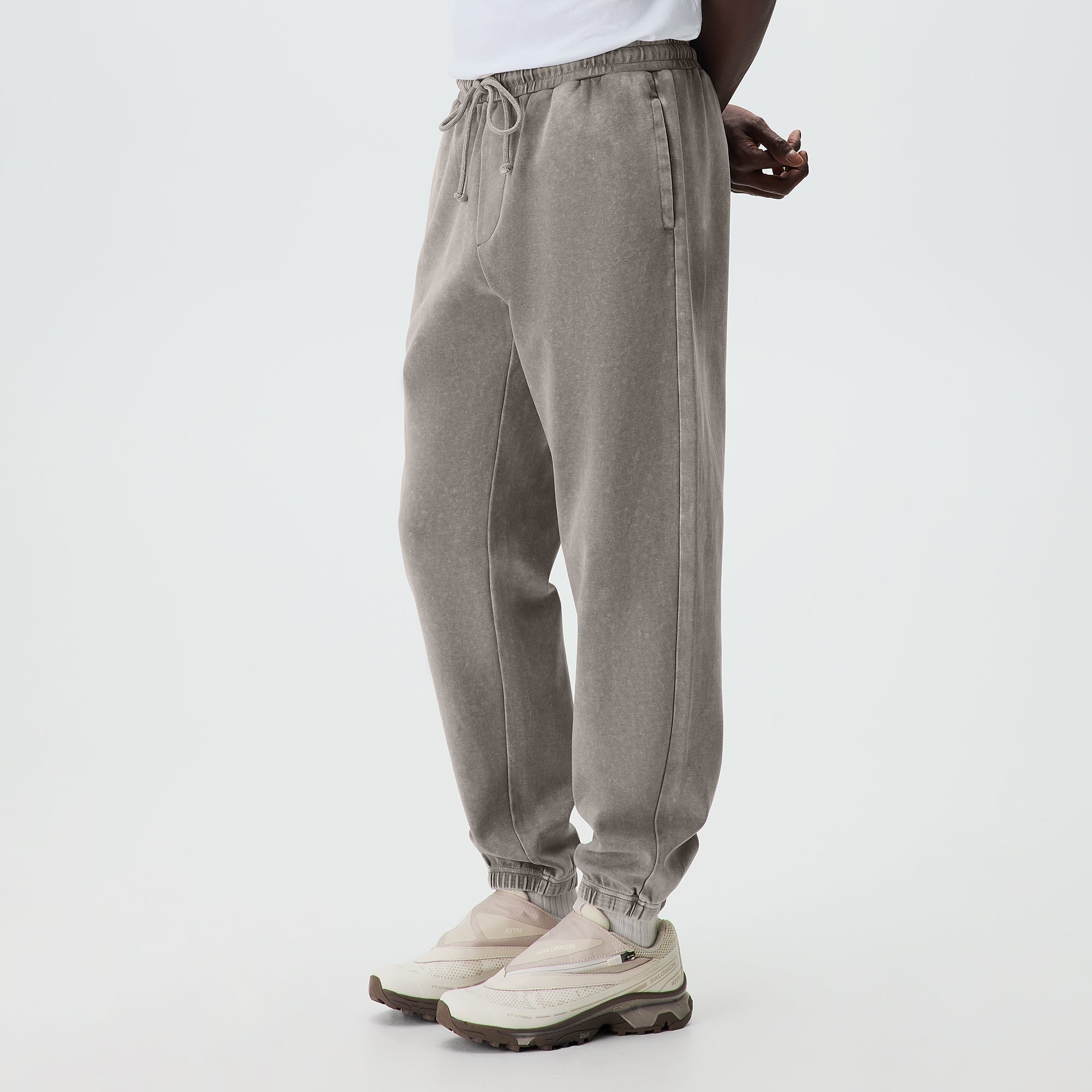 Kith Interlock Williams I Sweatpant - Storm – Kith Japan