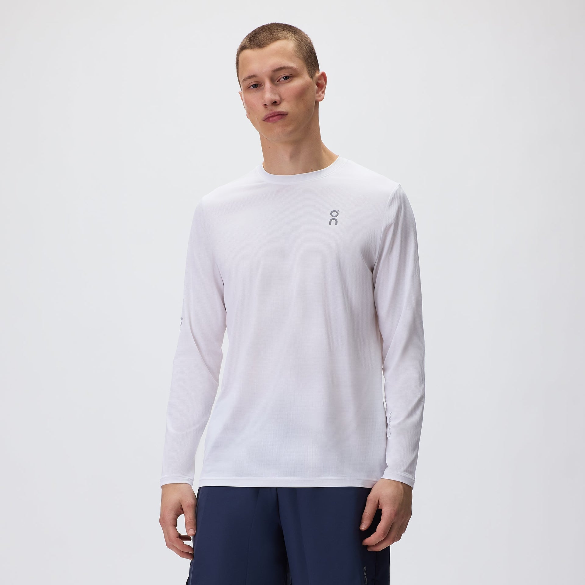 Kith for On Core Long Sleeve Tee - Brilliant White