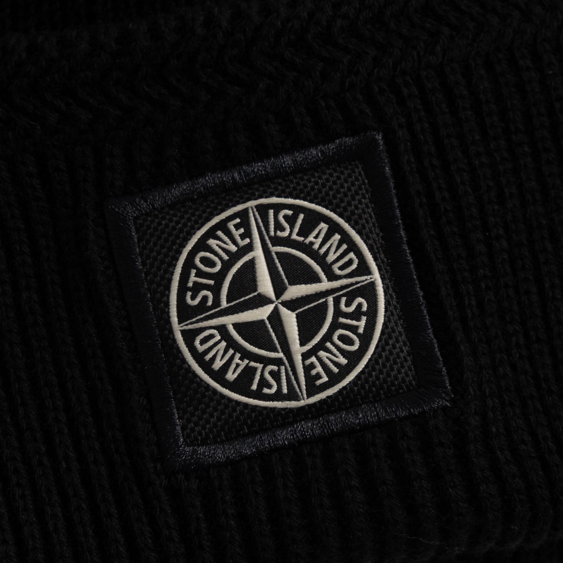 Stone Island Beanie - Black