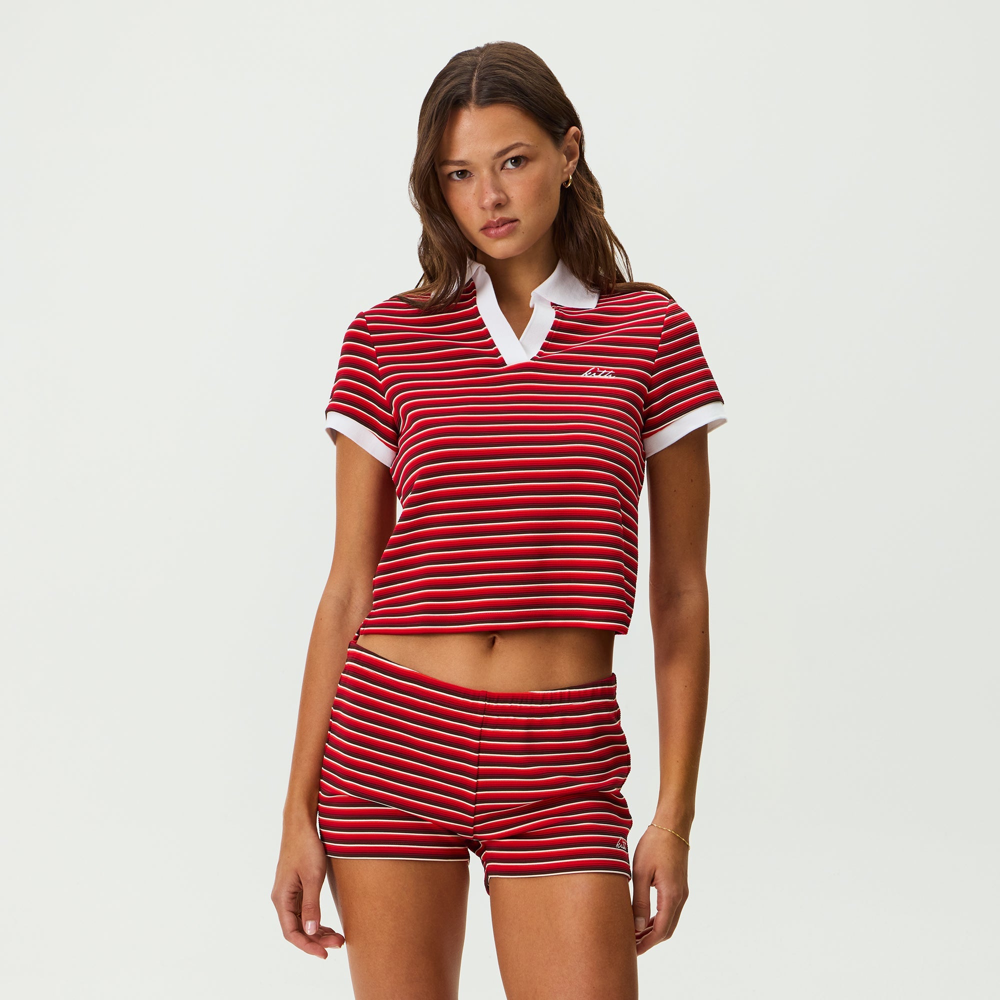 Kith Women Hedi Striped Polo - Dalle – Kith Japan