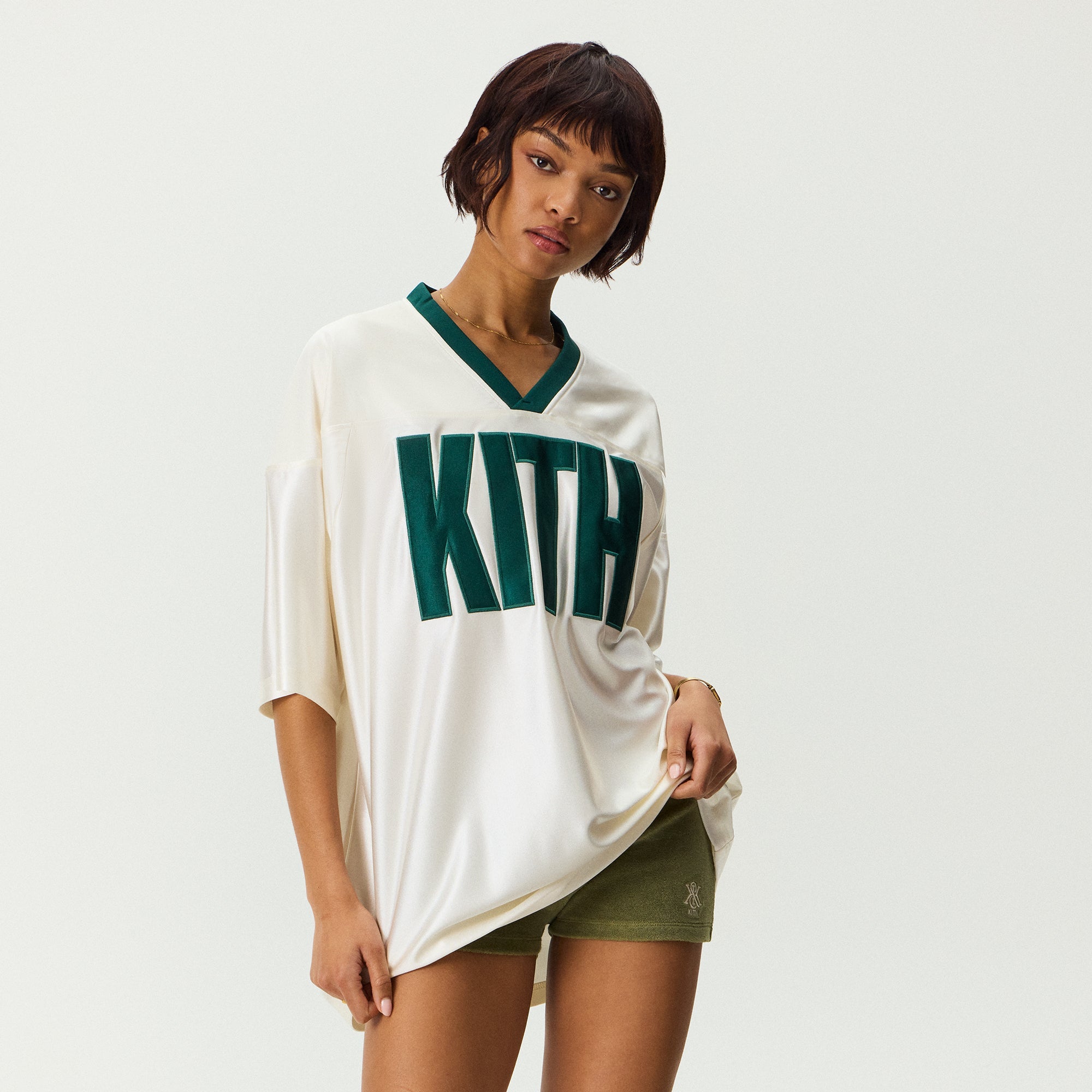 Kith Women Koda Football Jersey - Sandrift – Kith Japan