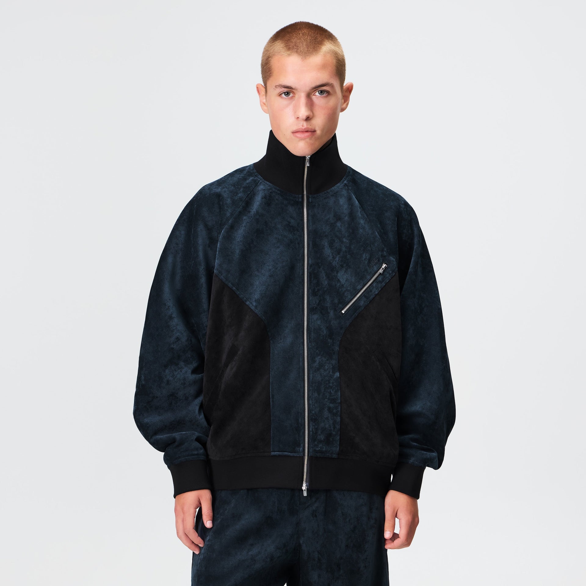 Kith Sueded Velour William Track Jacket - Nocturnal - PH