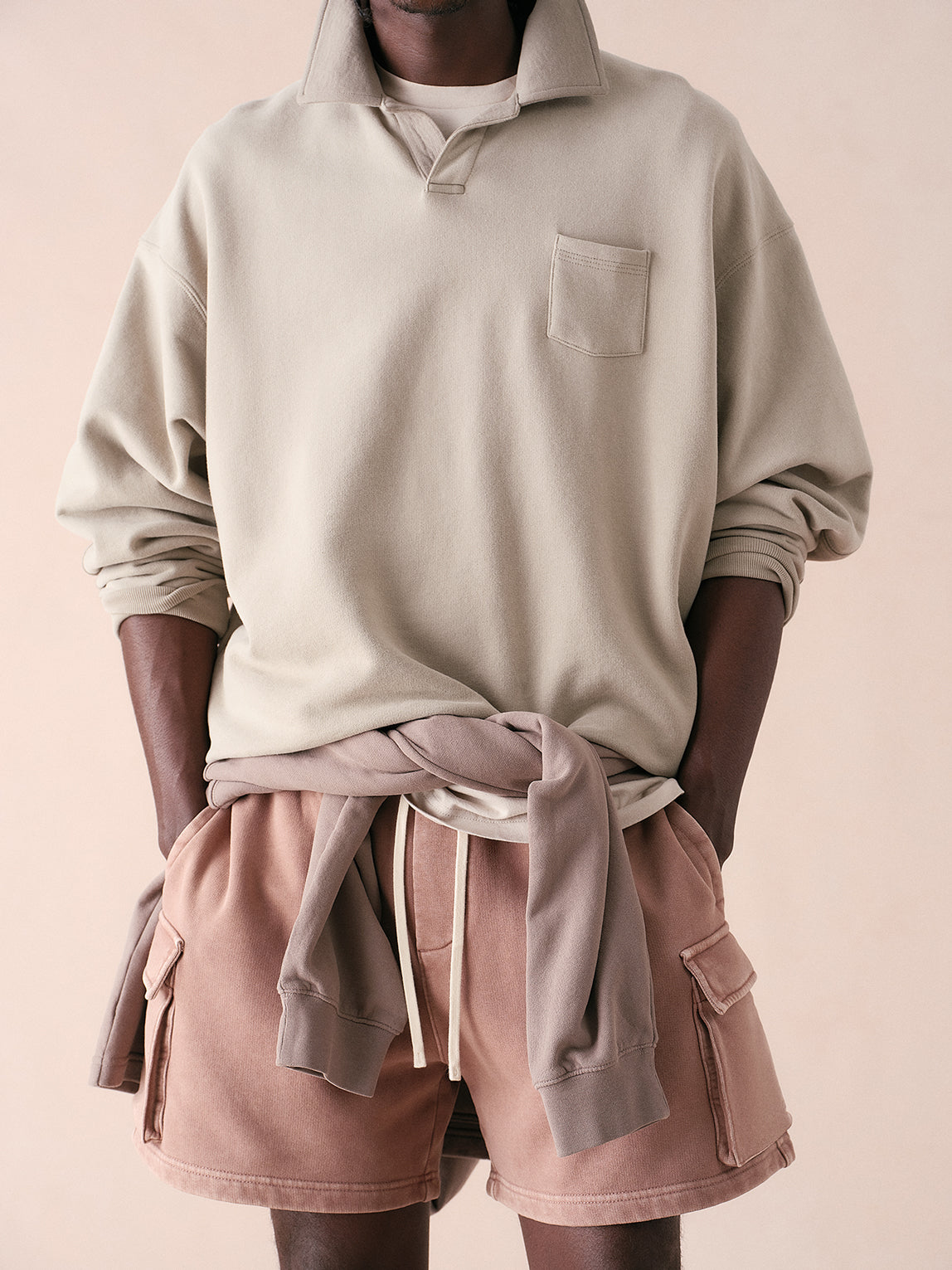 KITH ベージュ タオル生地セットアップ Kith 101 Spring 2026 Lookbook – Kith Japan