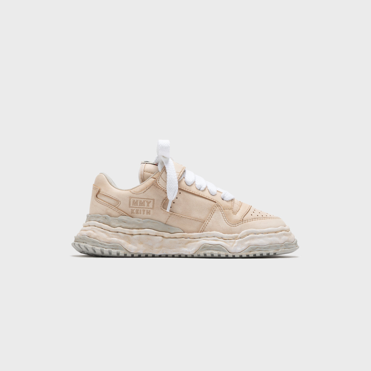 Mihara Yasuhiro Keith Overdyed Leather  - White