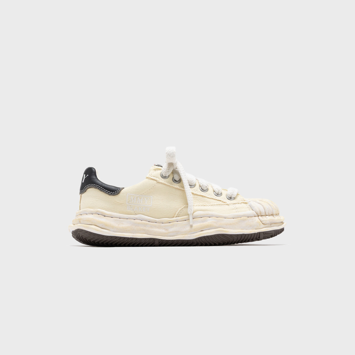 Mihara Yasuhiro Blakey Bleached Canvas - White