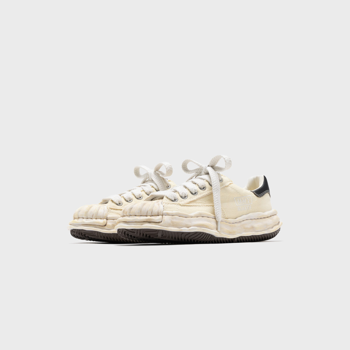 Mihara Yasuhiro Blakey Bleached Canvas - White