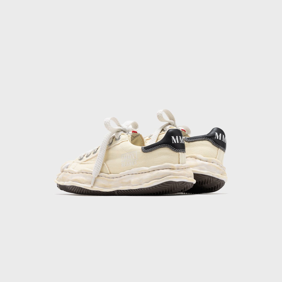 Mihara Yasuhiro Blakey Bleached Canvas - White