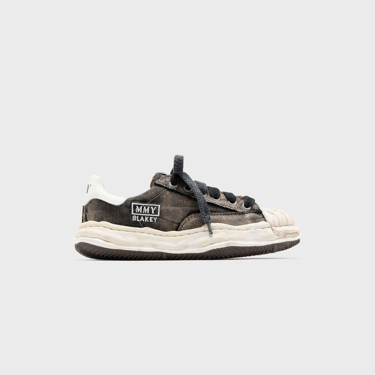Mihara Yasuhiro Blakey Bleached Canvas - Black