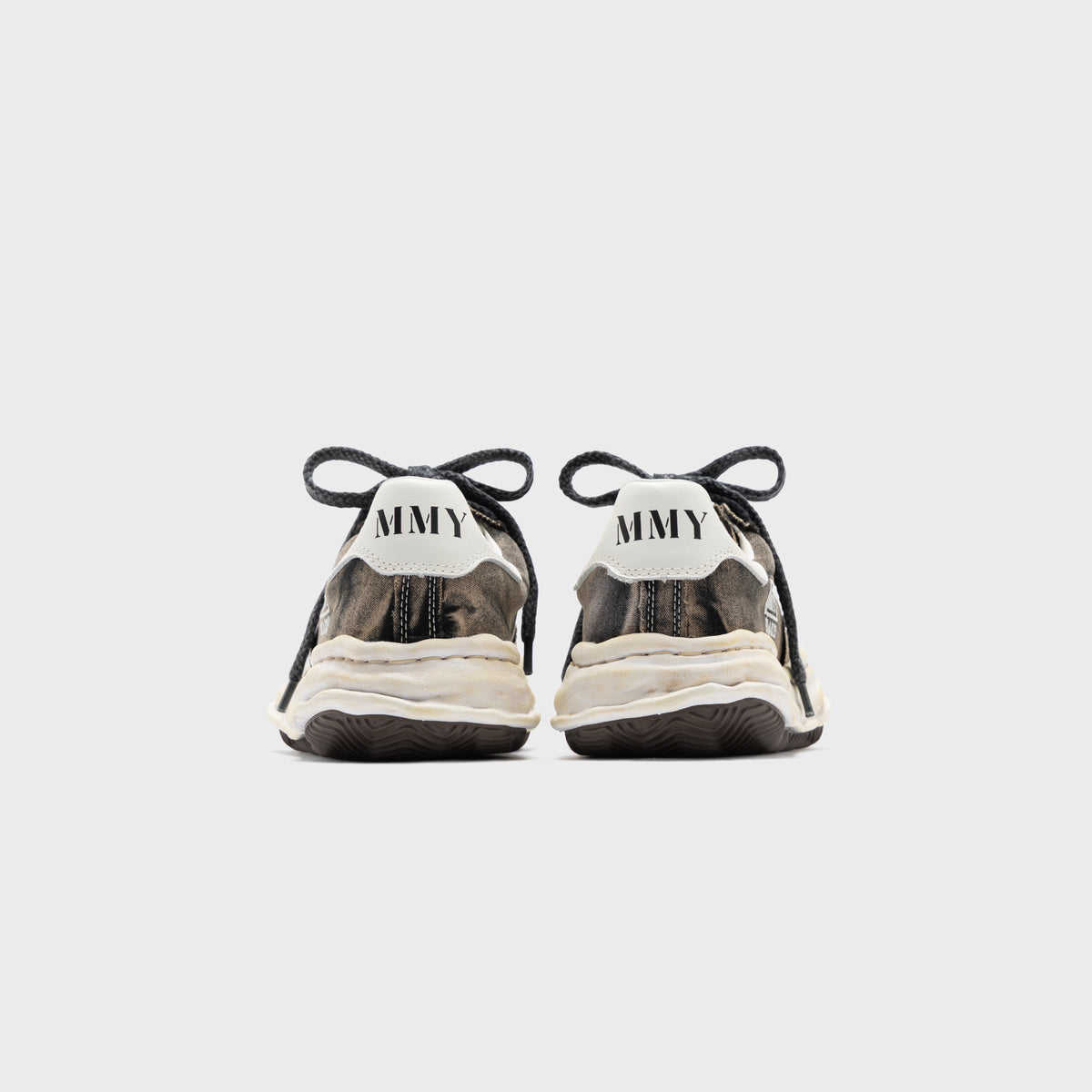 Mihara Yasuhiro Blakey Bleached Canvas - Black