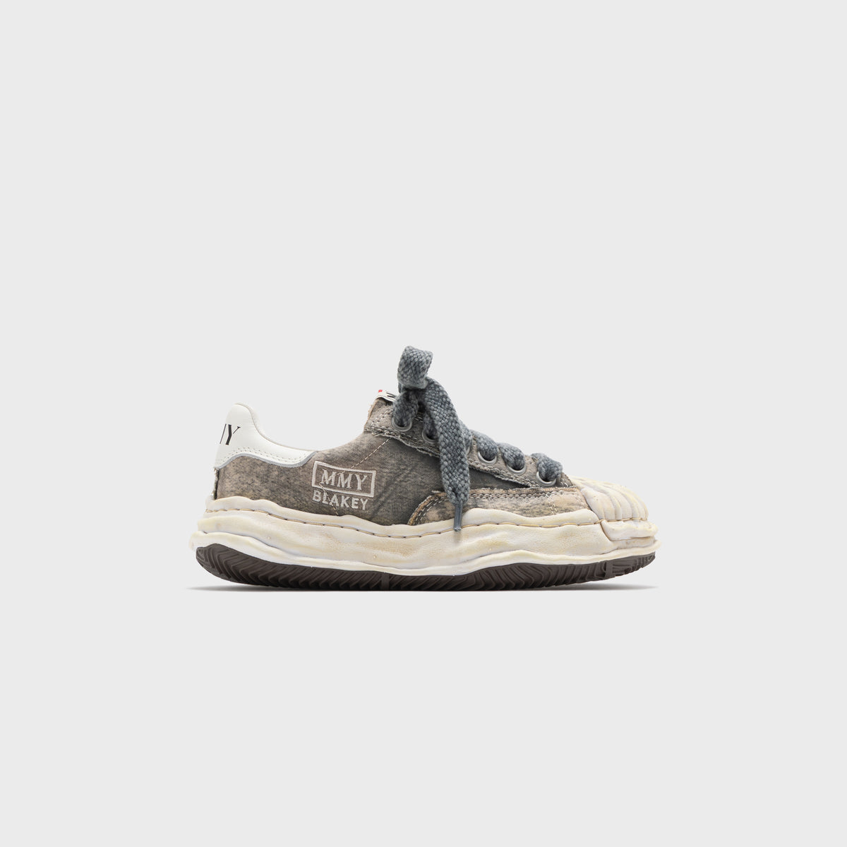 Mihara Yasuhiro Blakey Bleached Canvas - Grey