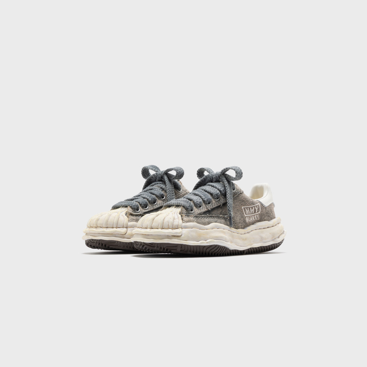 Mihara Yasuhiro Blakey Bleached Canvas - Grey