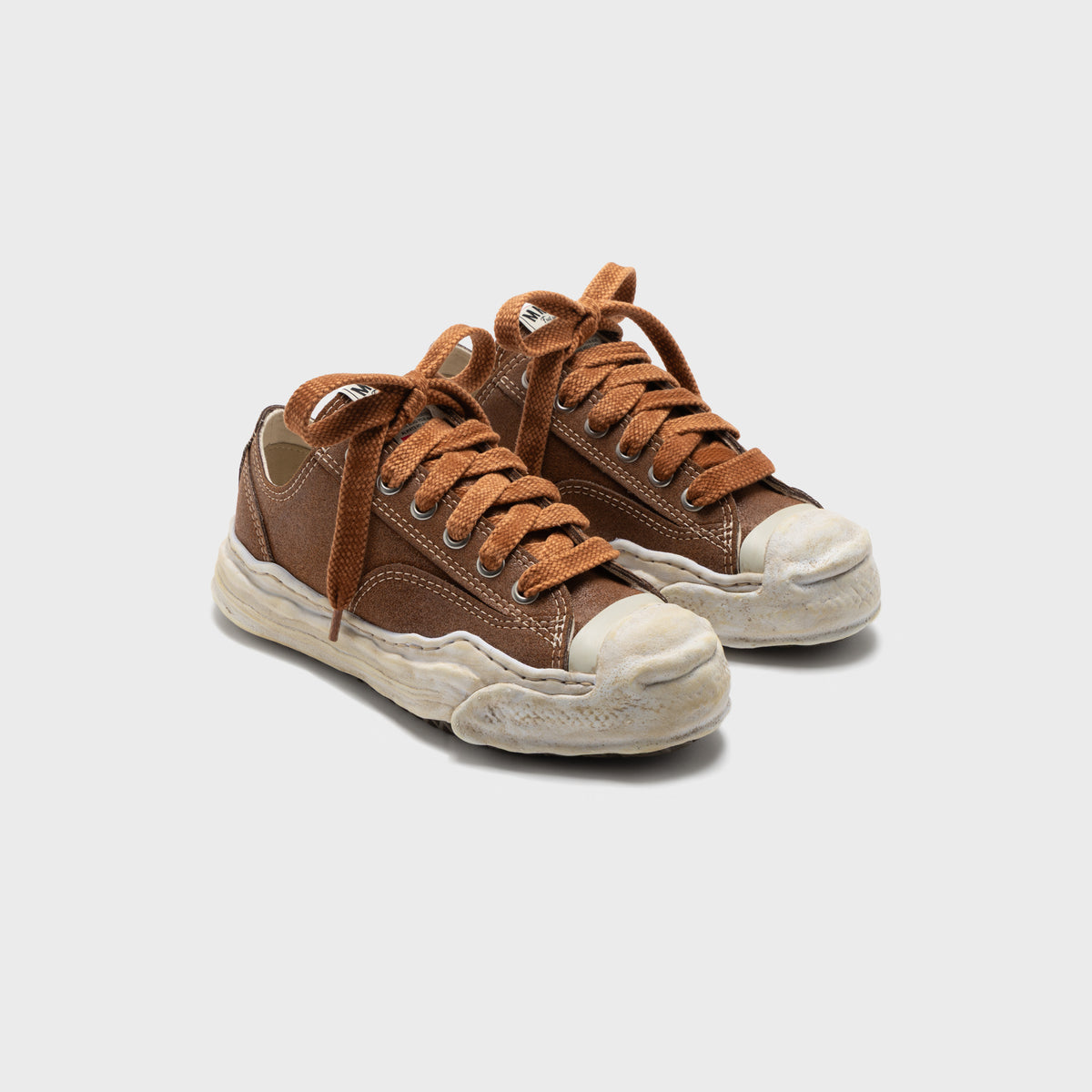 Mihara Yasuhiro Hank Waxed Suede - Brown