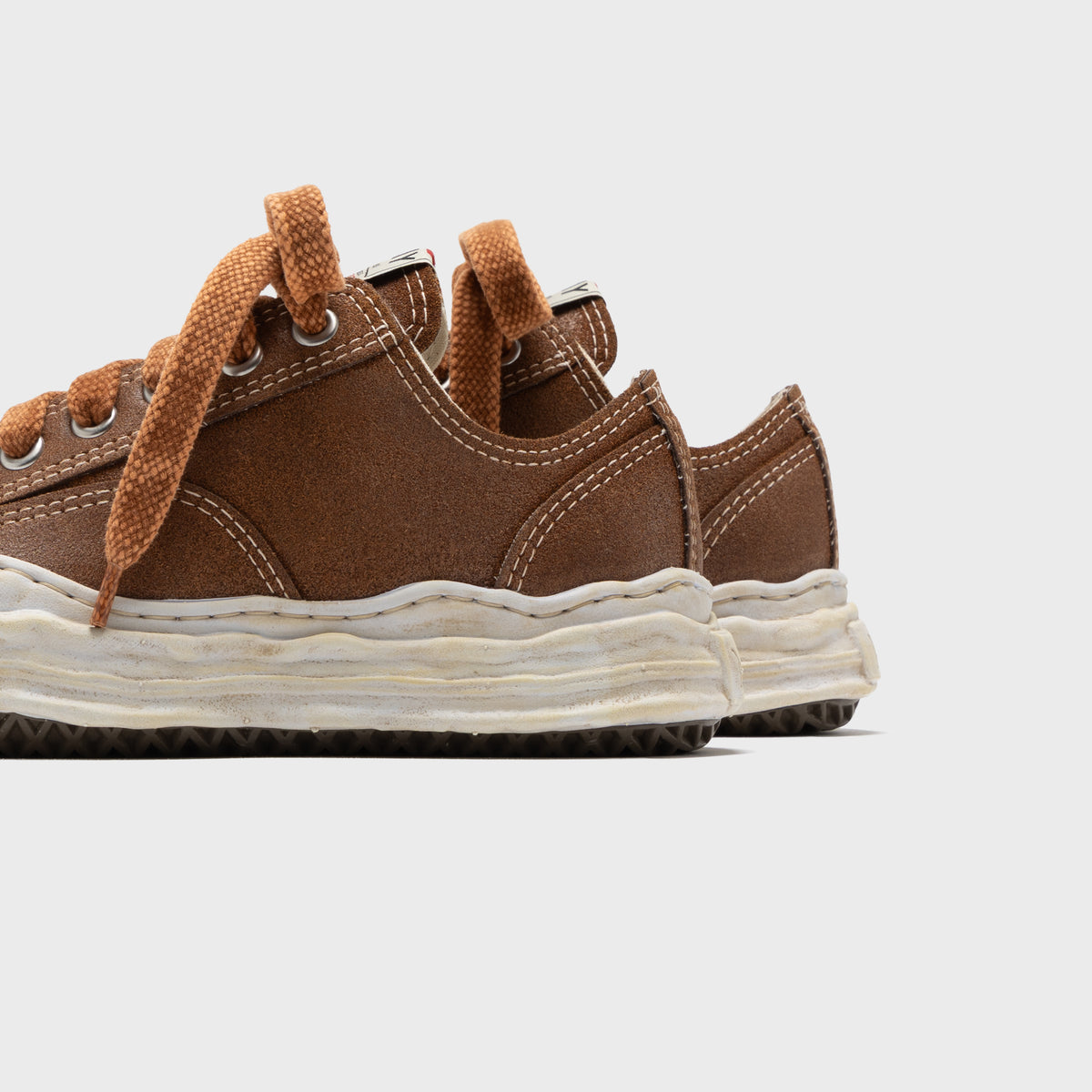 Mihara Yasuhiro Hank Waxed Suede - Brown