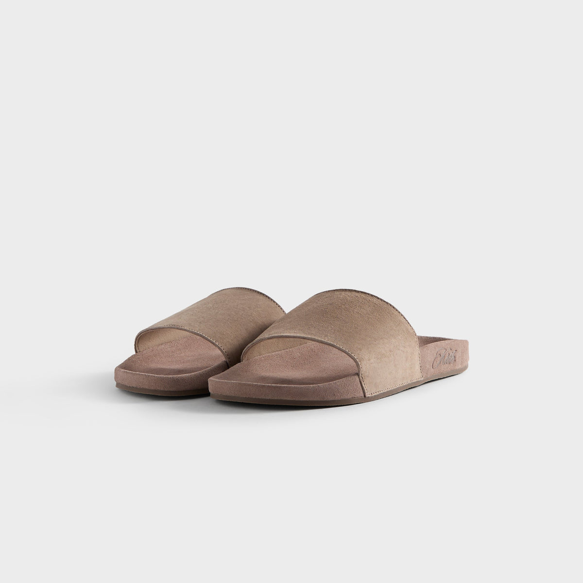 Kith Women Classics for adidas Originals Adilette - Chalky Brown