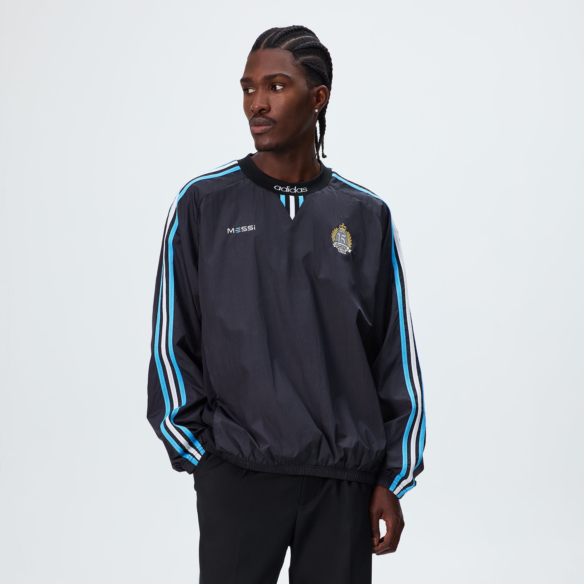 Kith & Messi for adidas Football Track Pullover - Black – Kith Japan