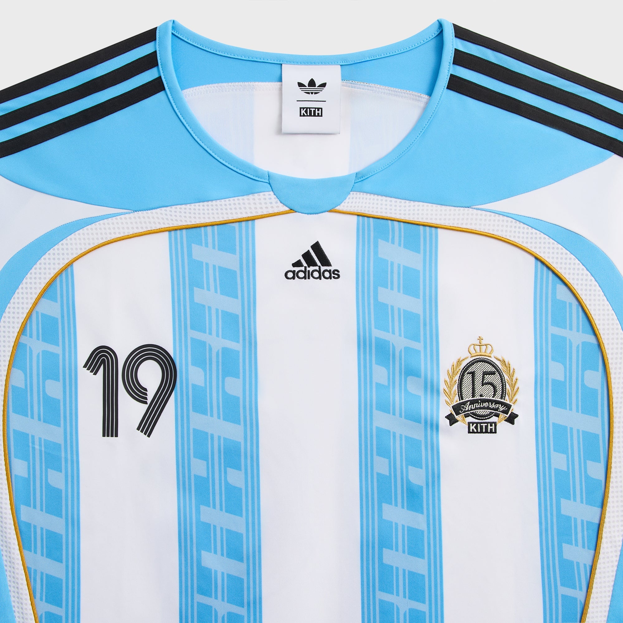 Kith & Messi for adidas Football Jersey - Blue / White – Kith Japan