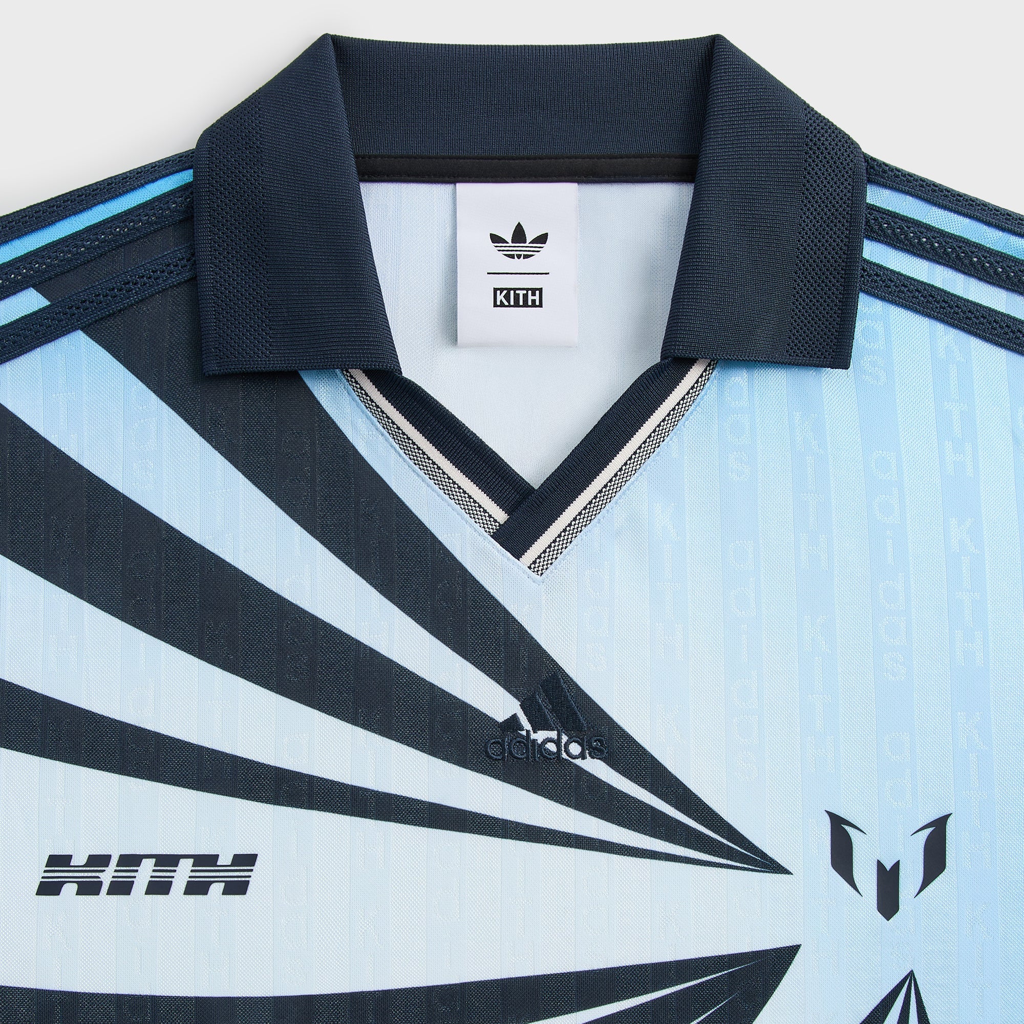 Kith & Messi for adidas Football Blue Goalkeeper Long Sleeve Tee