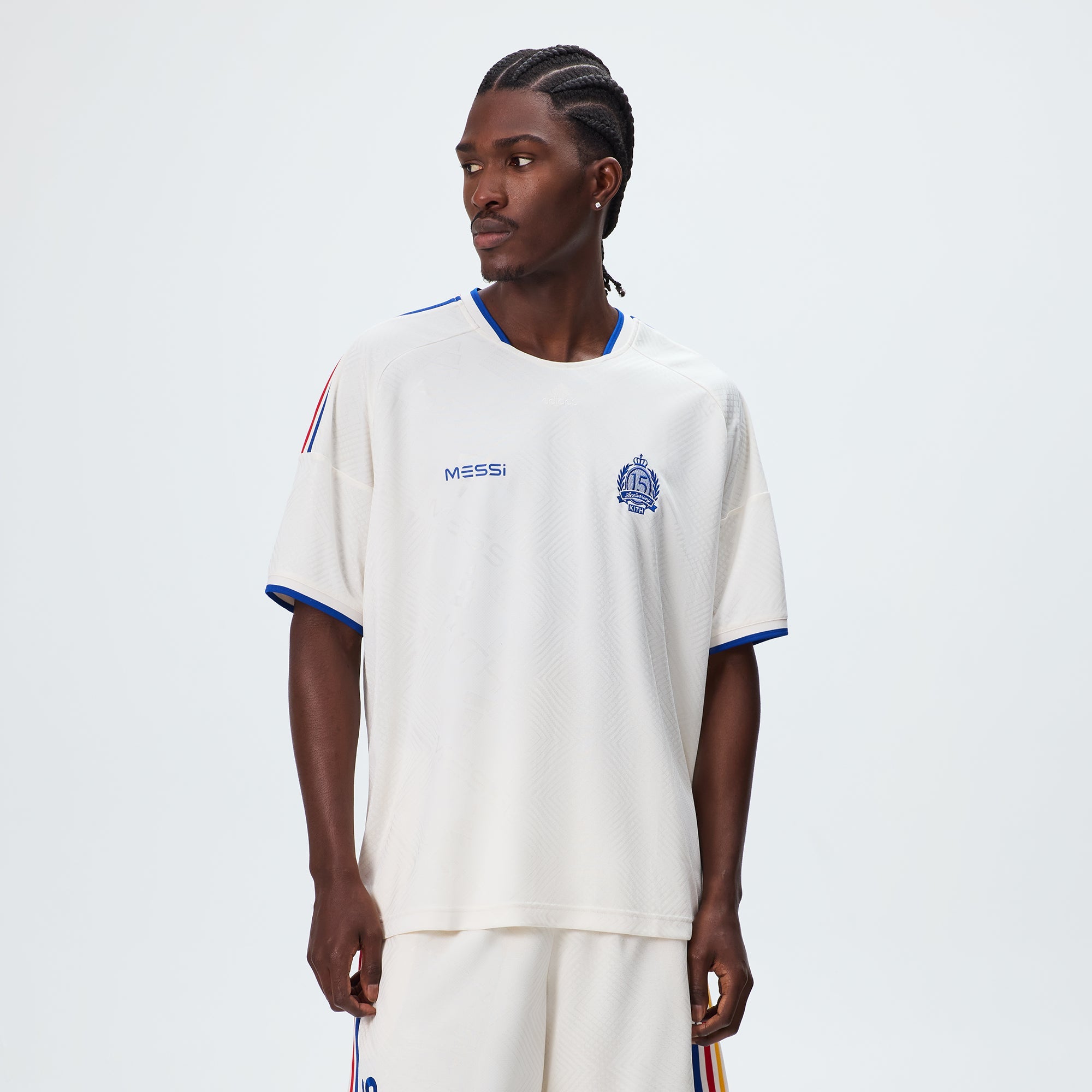 Kith & Messi for adidas Football Jersey - Chalk White – Kith Japan