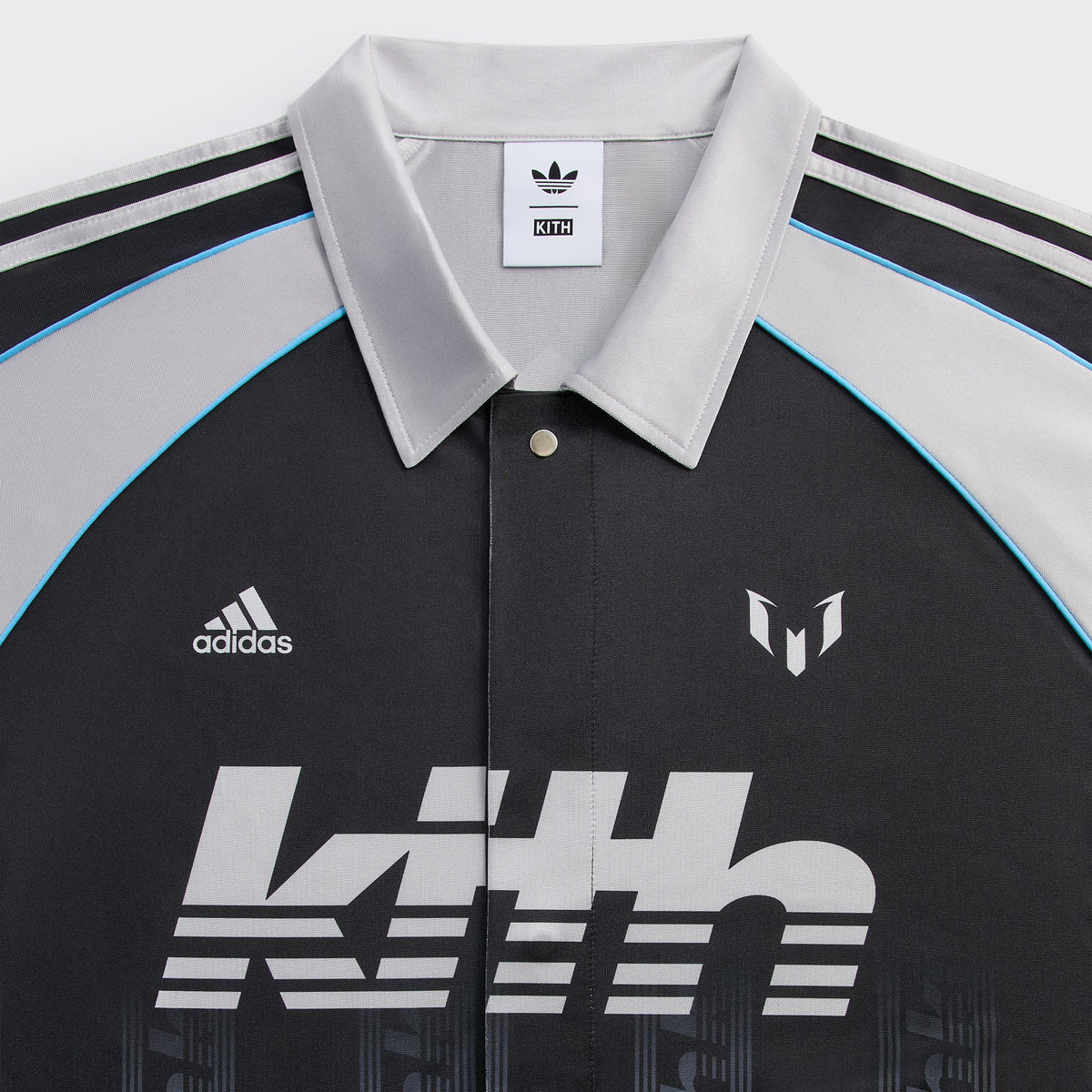 Kith & Messi for adidas Football Printed Jersey Shirt - Black 