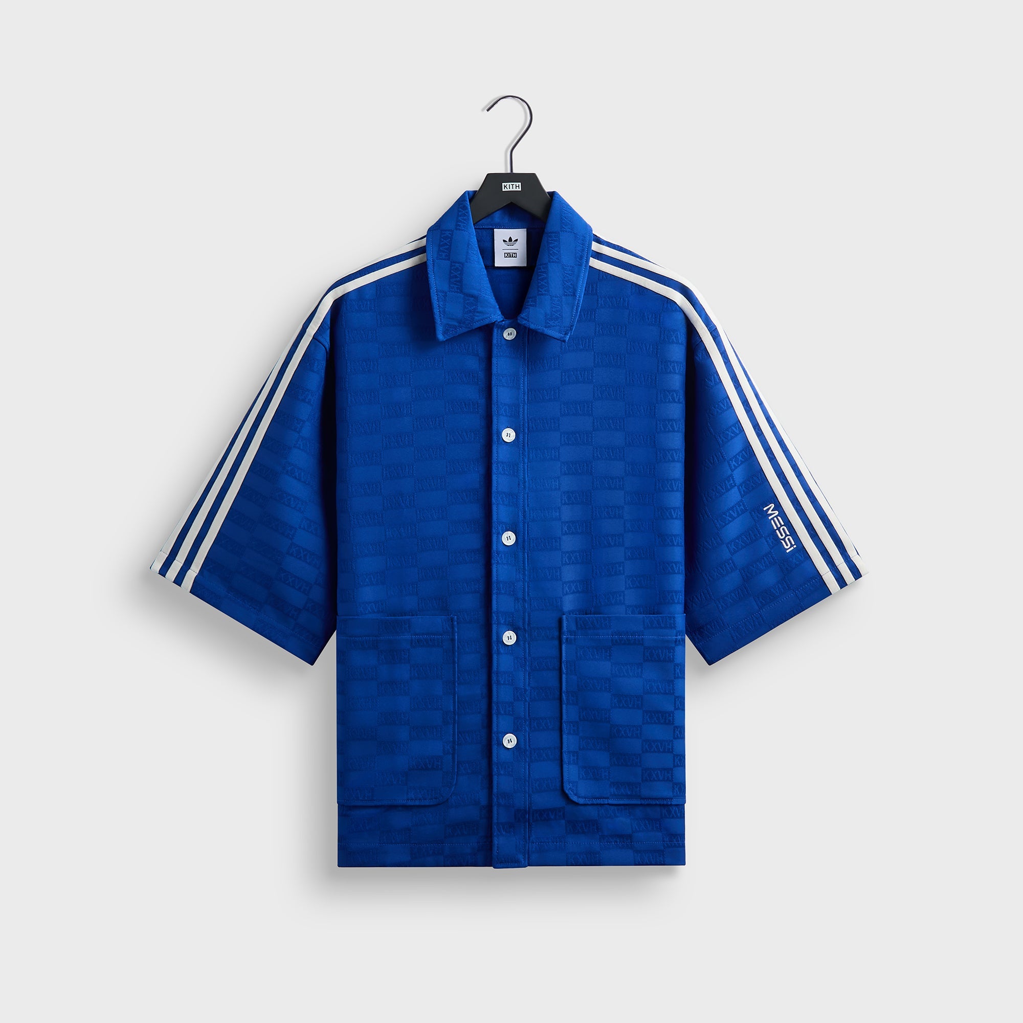 Kith & Messi for adidas Football Monogram Shirt - Blue – Kith Japan