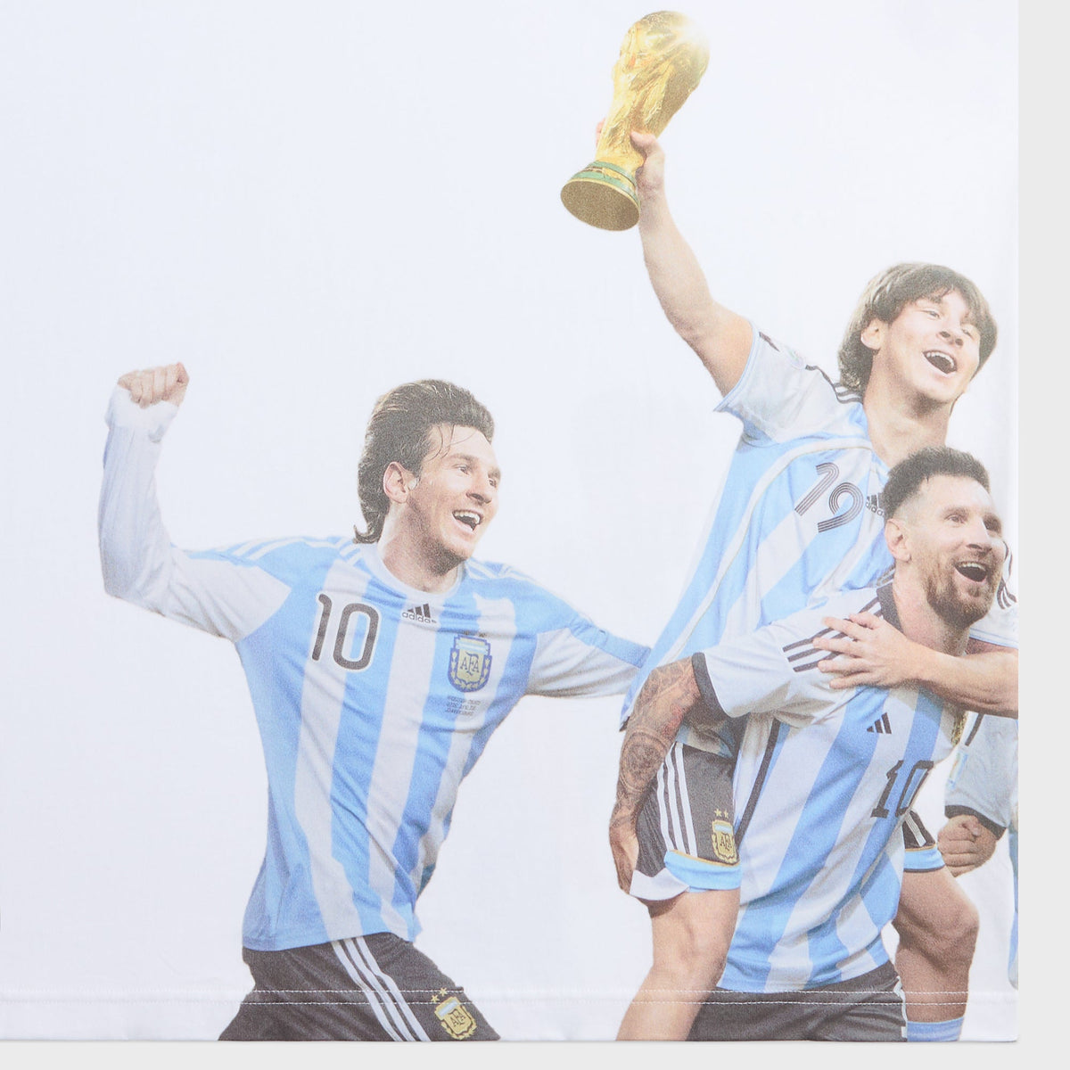 Kith & Messi for adidas Football World Cup Graphic Tee - White 