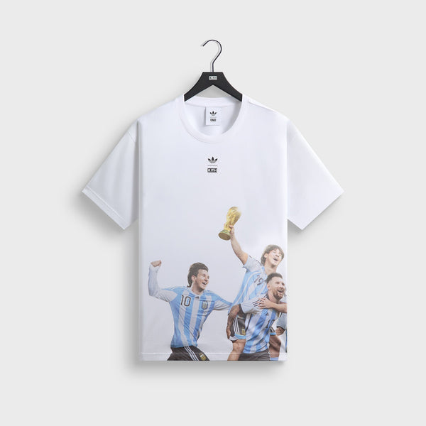 Kith & Messi for adidas Football World Cup Graphic Tee - White