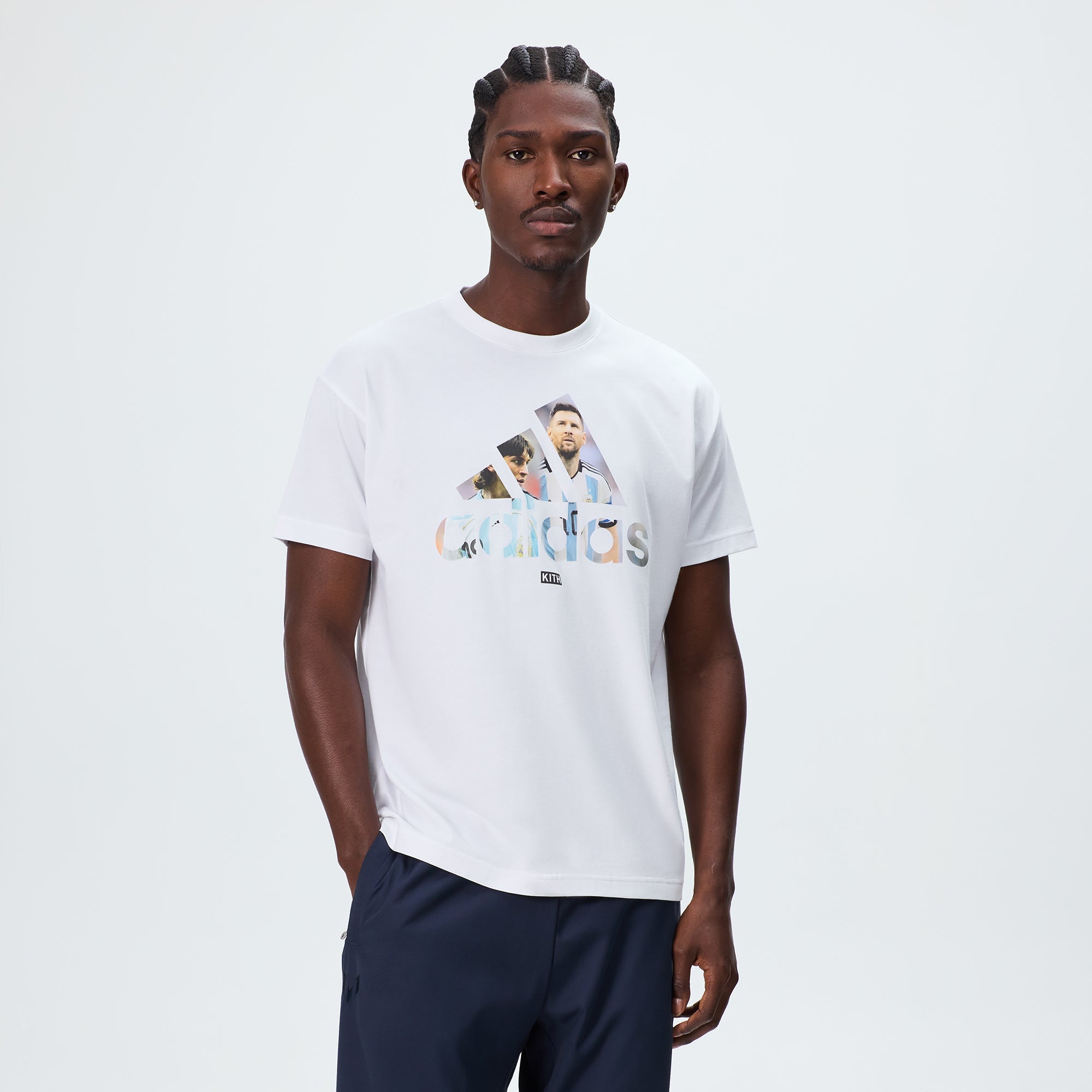 Kith & Messi for adidas Football Graphic Tee - White – Kith Japan