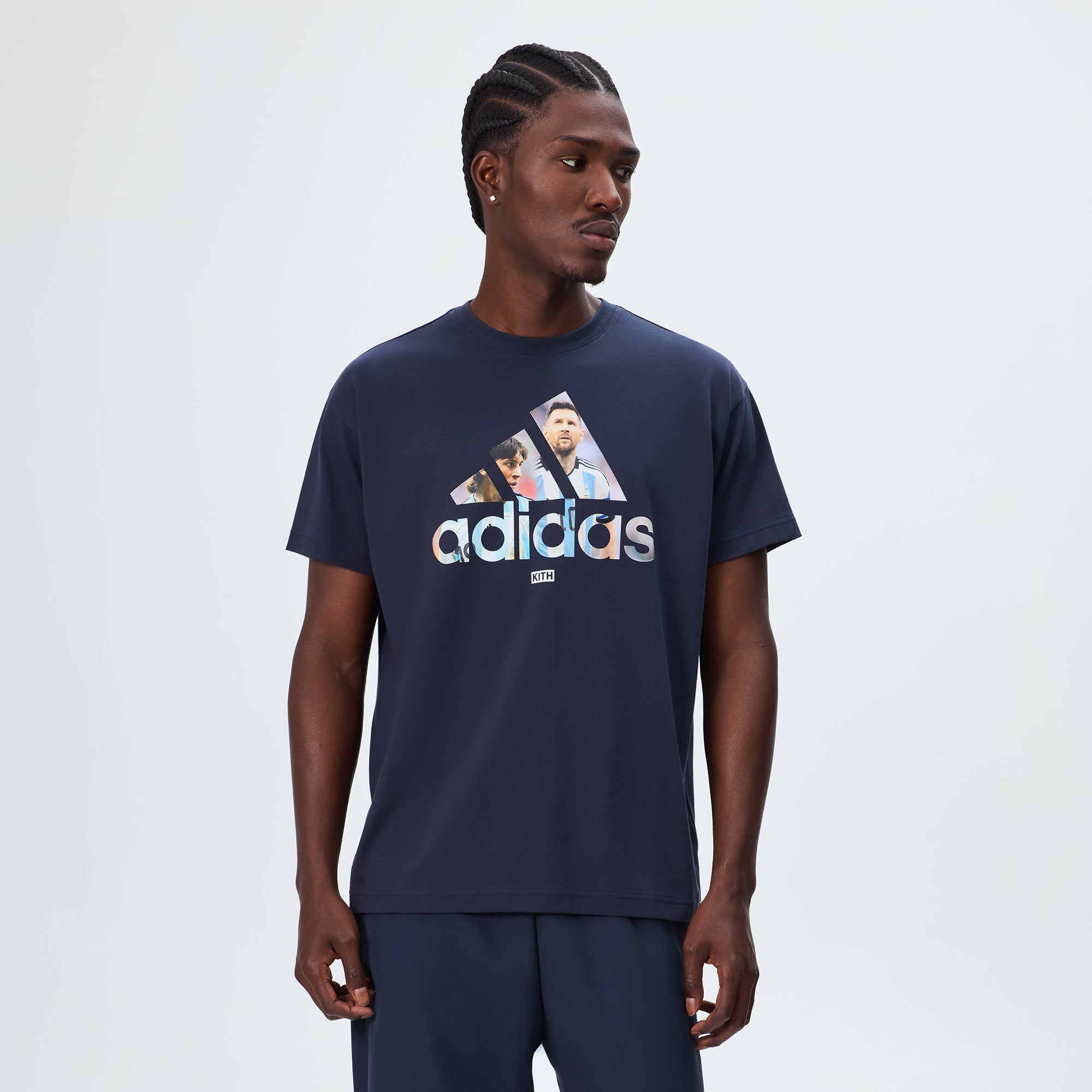 KITH adidas サッカーシャツ 黒 Kith & Messi for adidas Football Graphic Tee - Black - PH – Kith Japan