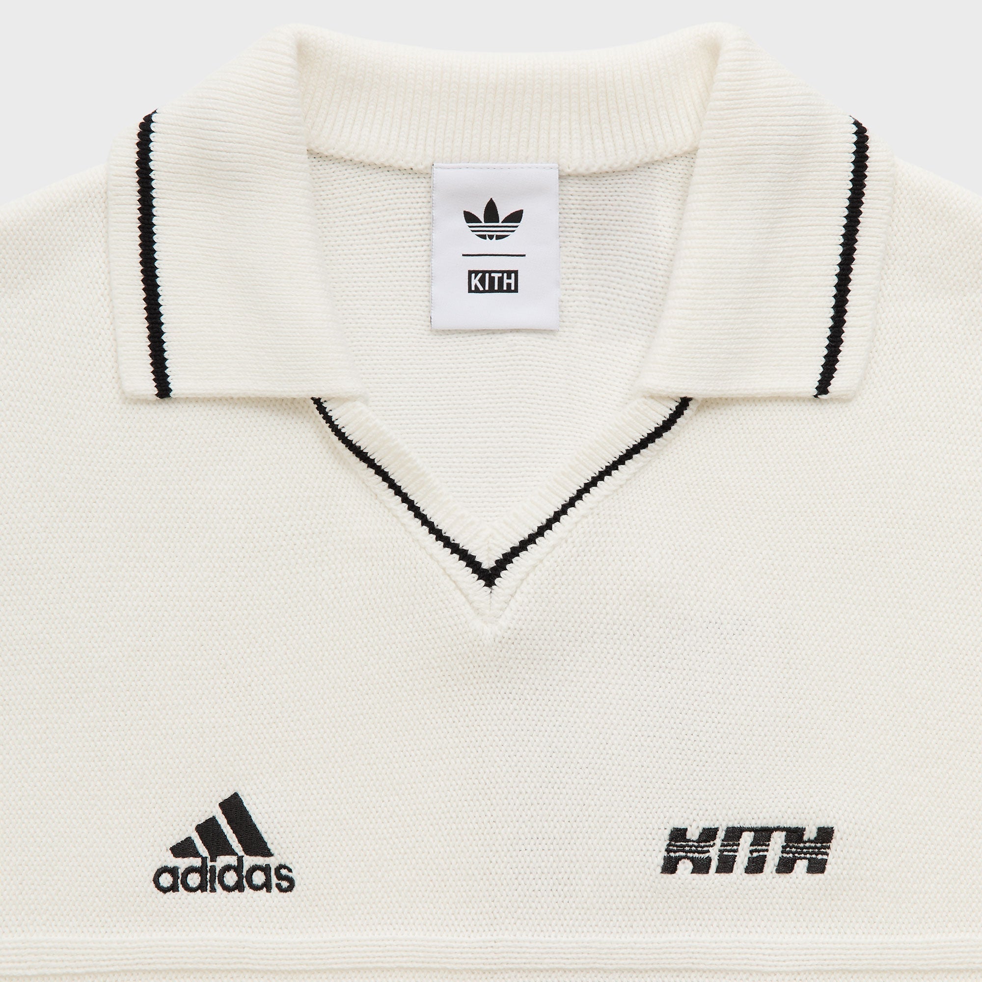 Kith & Messi for adidas Football Knit Polo - White - PH – Kith Japan
