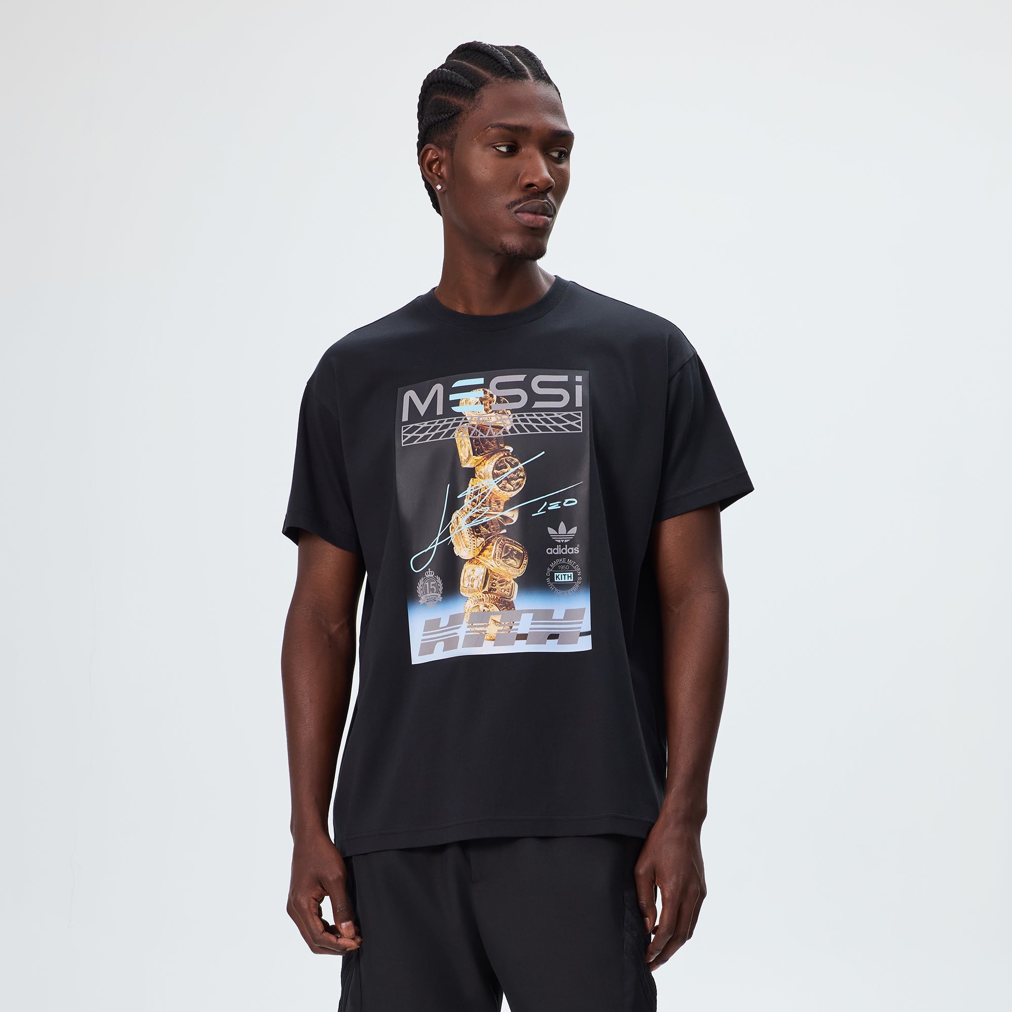 Kith & Messi for adidas Football Graphic Tee - Black – Kith Japan