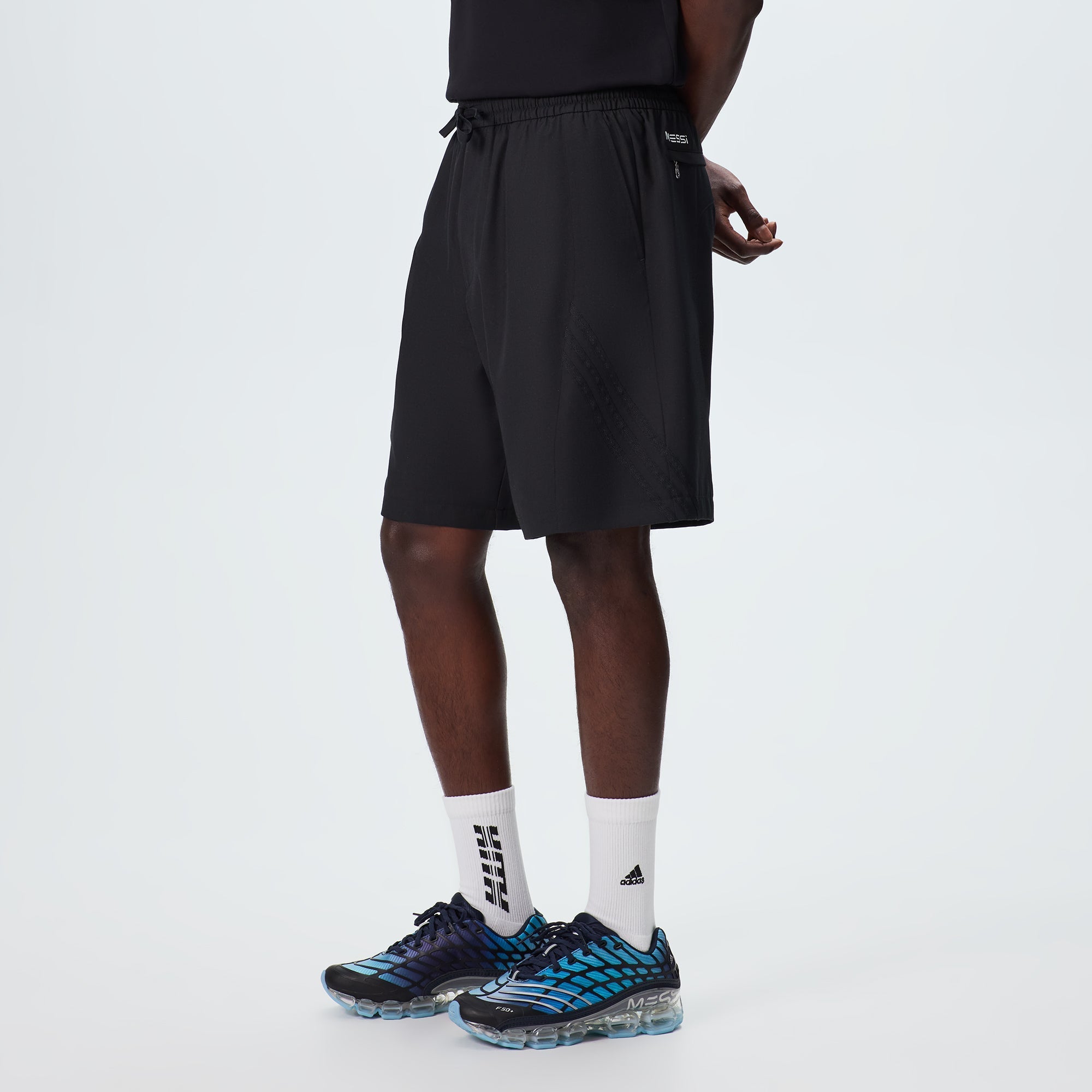 Kith & Messi for adidas Football Suiting Short - Black - PH – Kith