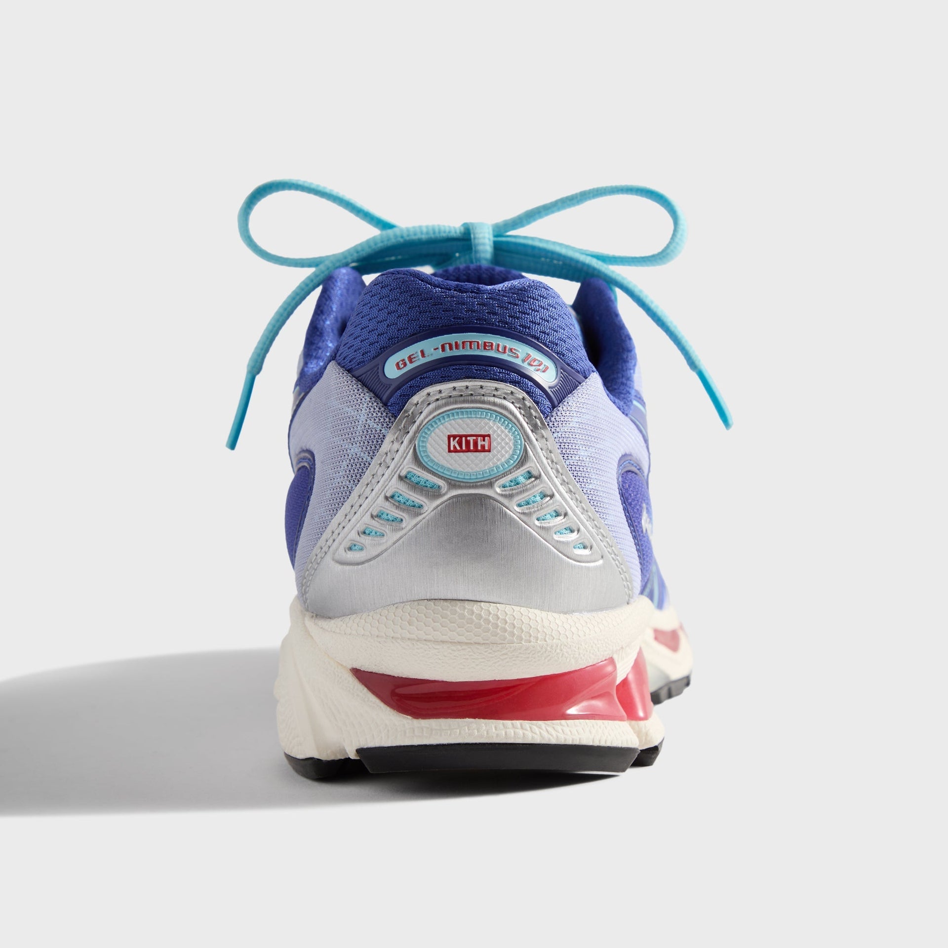 Marvel vs. Capcom | Kith for ASICS Gel-Nimbus 10.1 Iron Man vs. Mega Man Double Box - Italian Straw / Molten Lava / Mazarine Blue