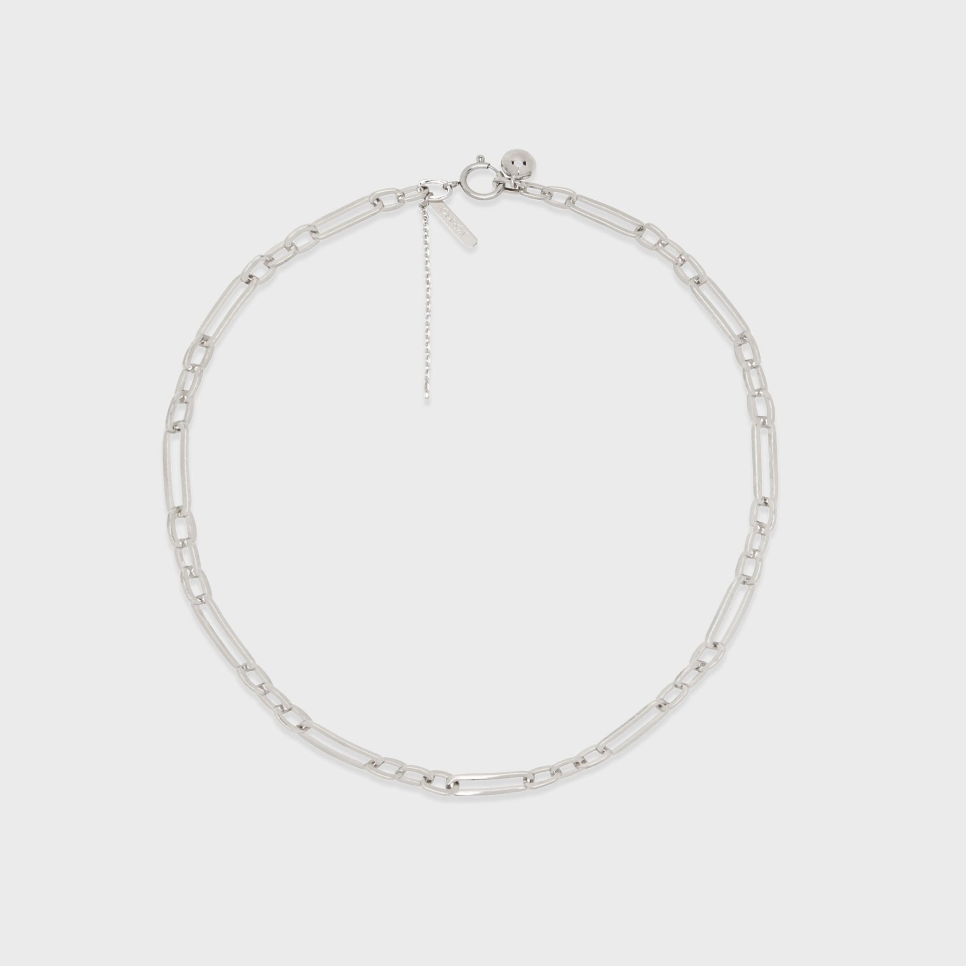 Justine Clenquet Ali Necklace - Palladium