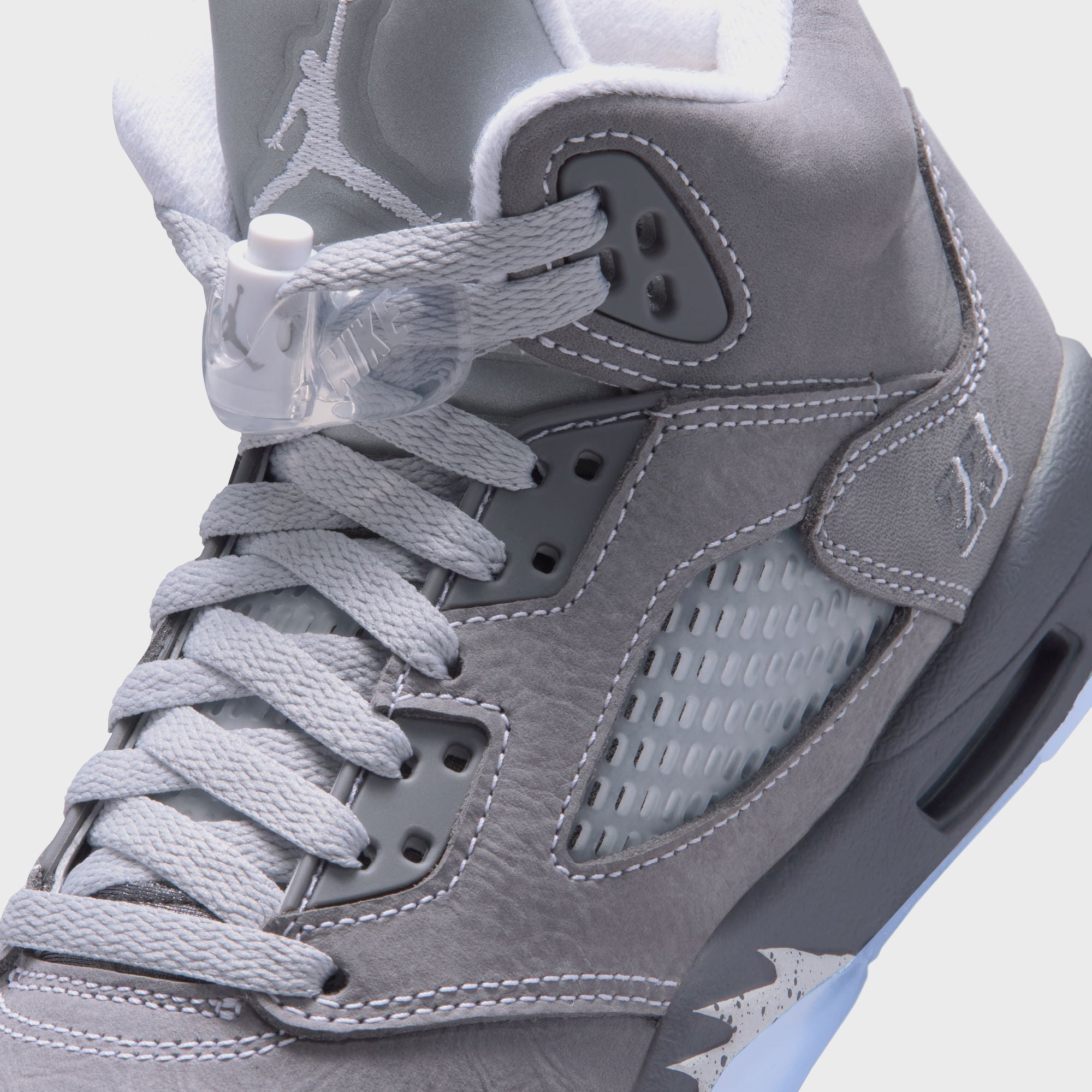 Jordan GS Air Jordan 5 Retro - Light Graphite and Wolf Grey – Kith