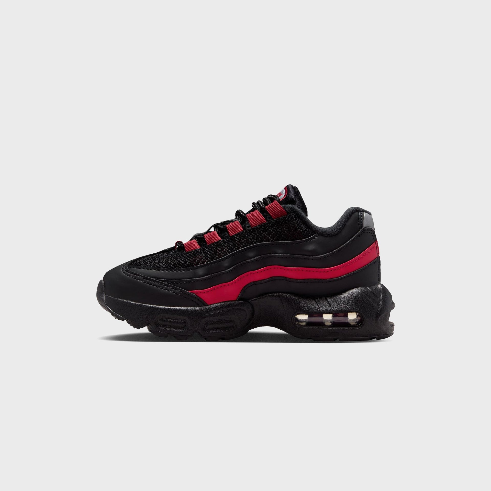 Nike PS Air Max 95 Recraft - Black / Team Crimson / Wolf Grey